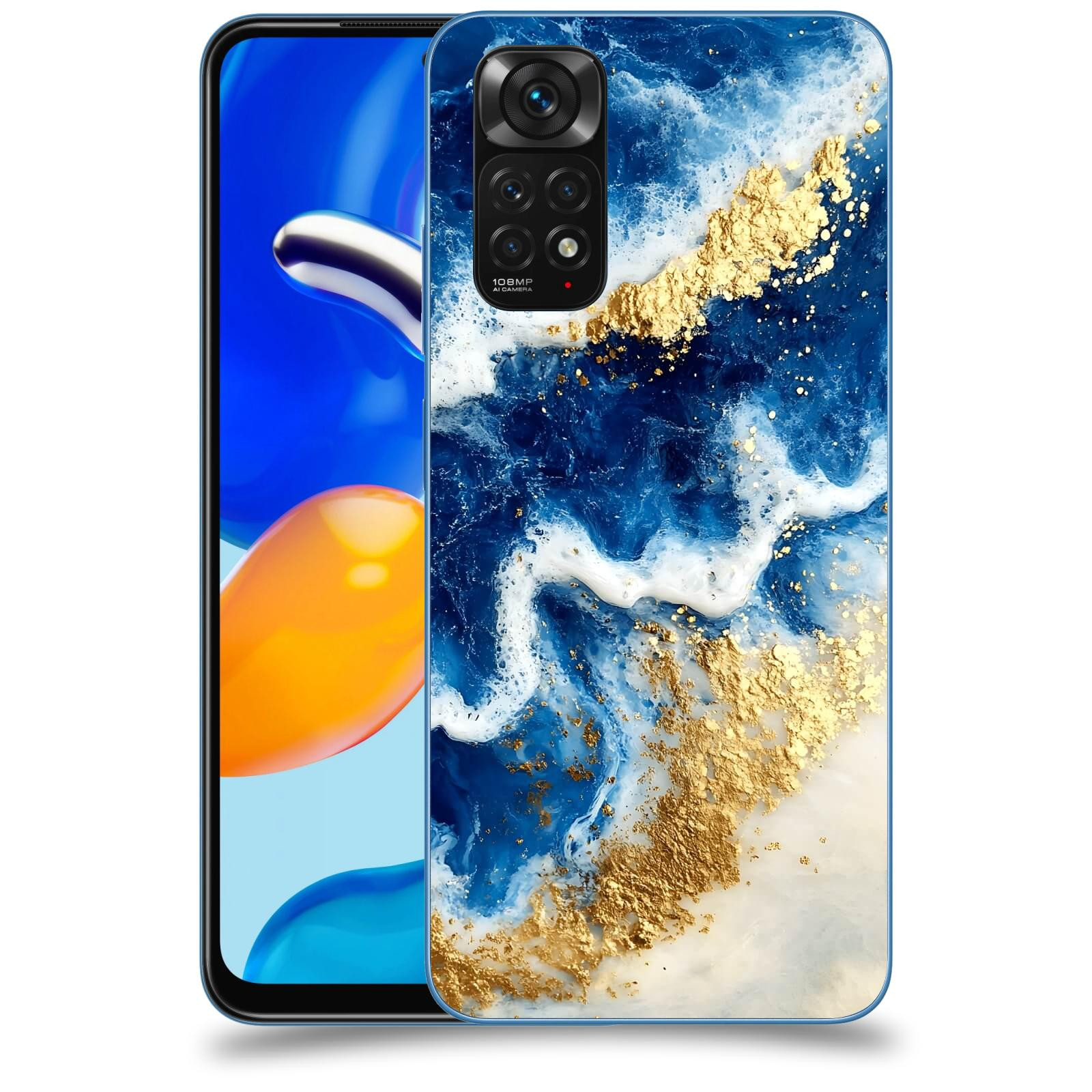 ACOVER Kryt na mobil Xiaomi Redmi Note 11S - Ocean Waves I