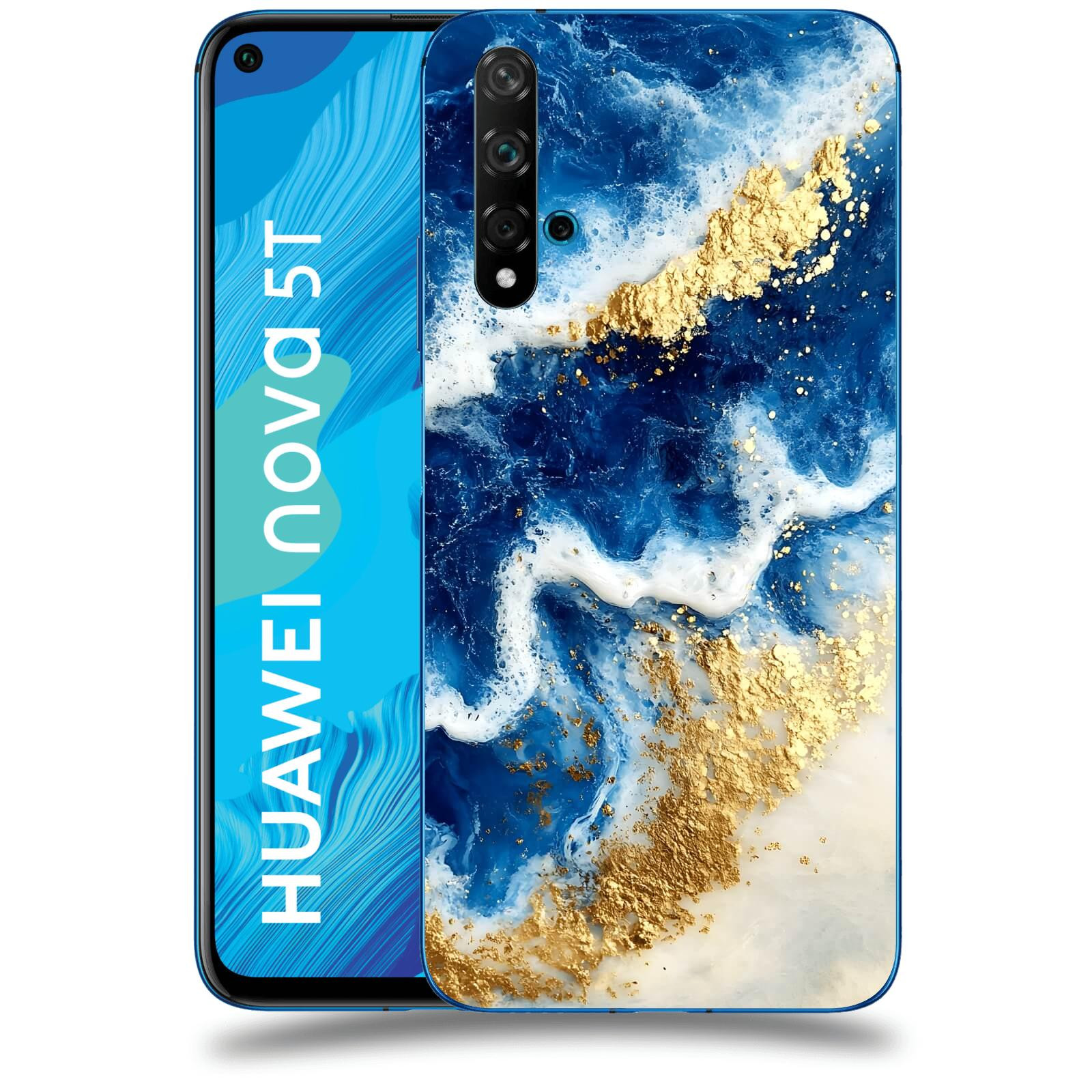 ACOVER Kryt na mobil Huawei Nova 5T - Ocean Waves I