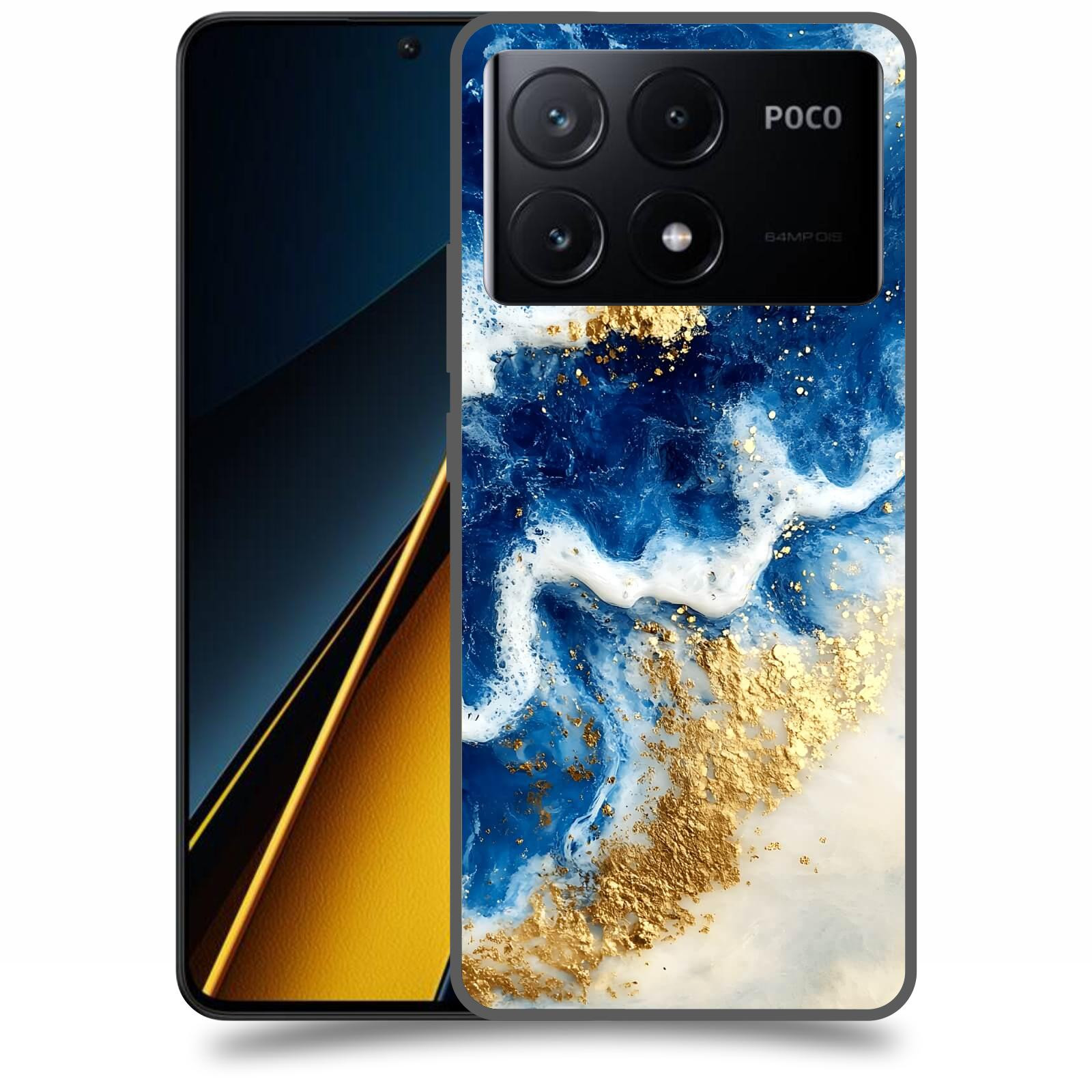 ACOVER Kryt na mobil Poco X6 Pro 5G - Ocean Waves I