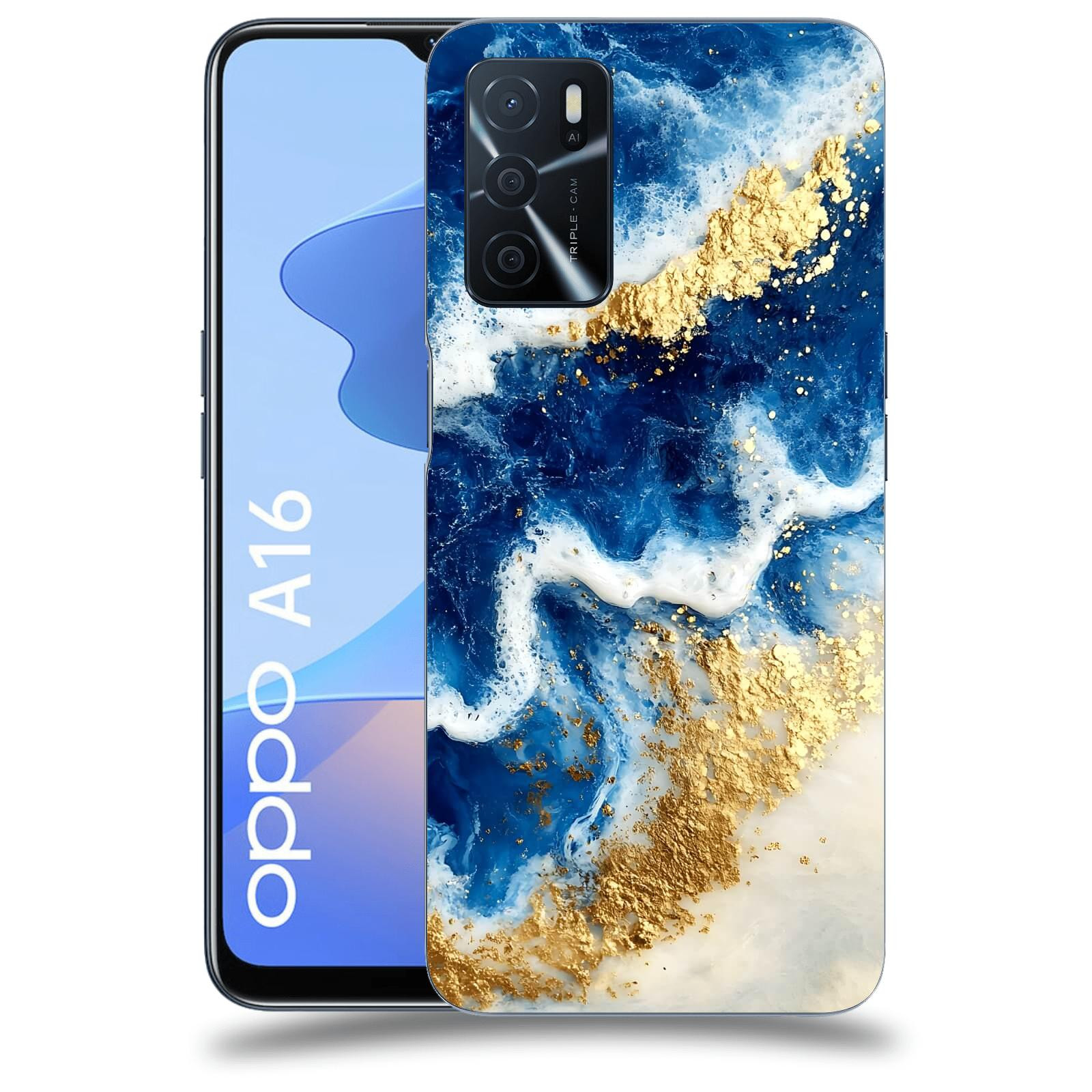 ACOVER Kryt na mobil OPPO A16 - Ocean Waves I