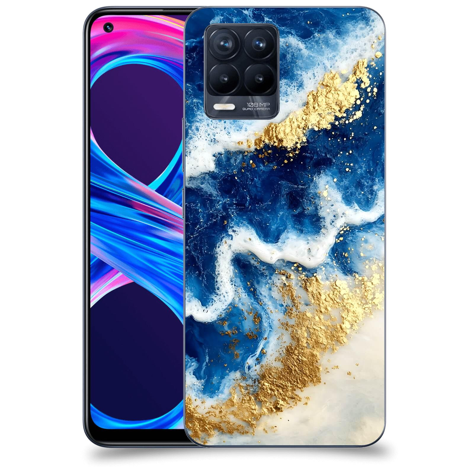 ACOVER Kryt na mobil Realme 8 Pro - Ocean Waves I