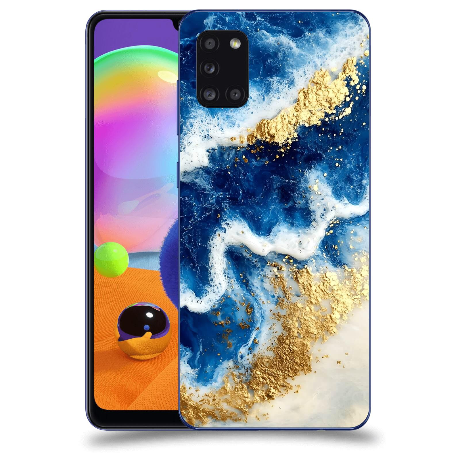 ACOVER Kryt na mobil Samsung Galaxy A31 A315F - Ocean Waves I