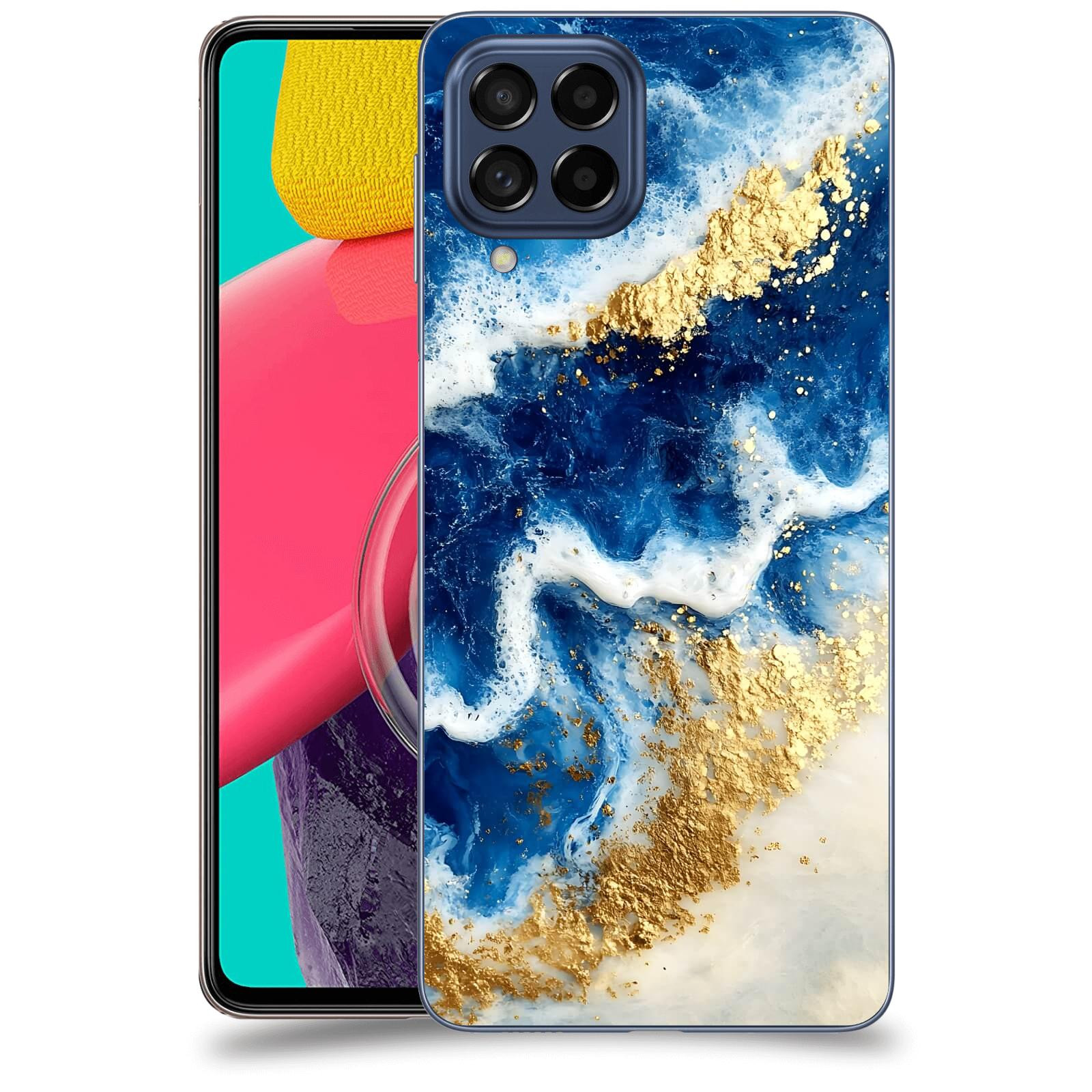 ACOVER Kryt na mobil Samsung Galaxy M53 5G - Ocean Waves I