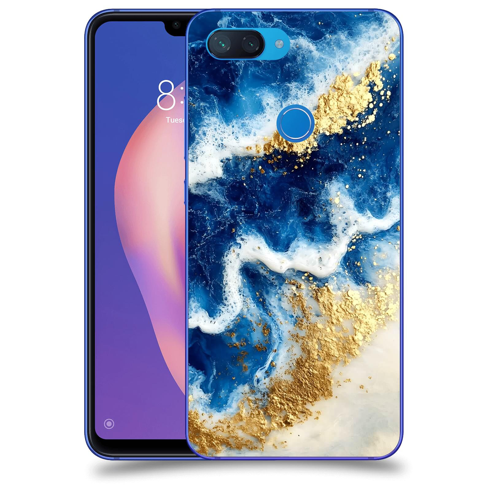 ACOVER Kryt na mobil Xiaomi Mi 8 Lite - Ocean Waves I