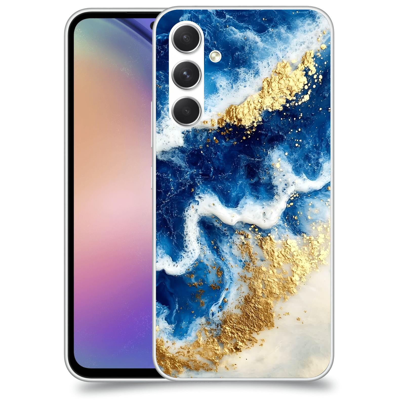 ACOVER Kryt na mobil Samsung Galaxy M54 5G - Ocean Waves I