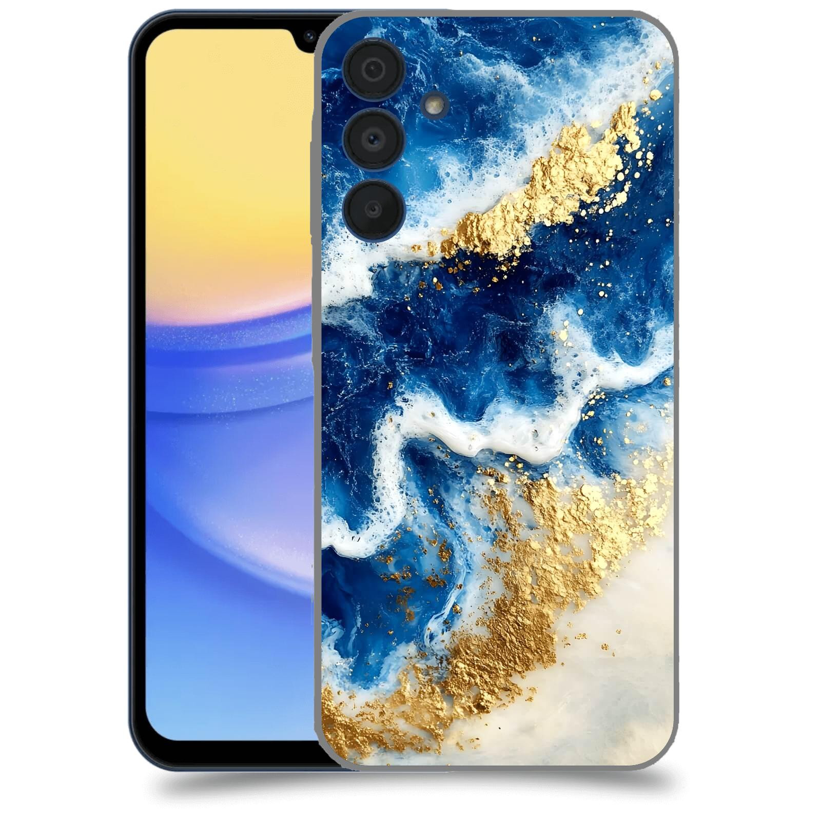 ACOVER Kryt na mobil Samsung Galaxy A15 5G - Ocean Waves I