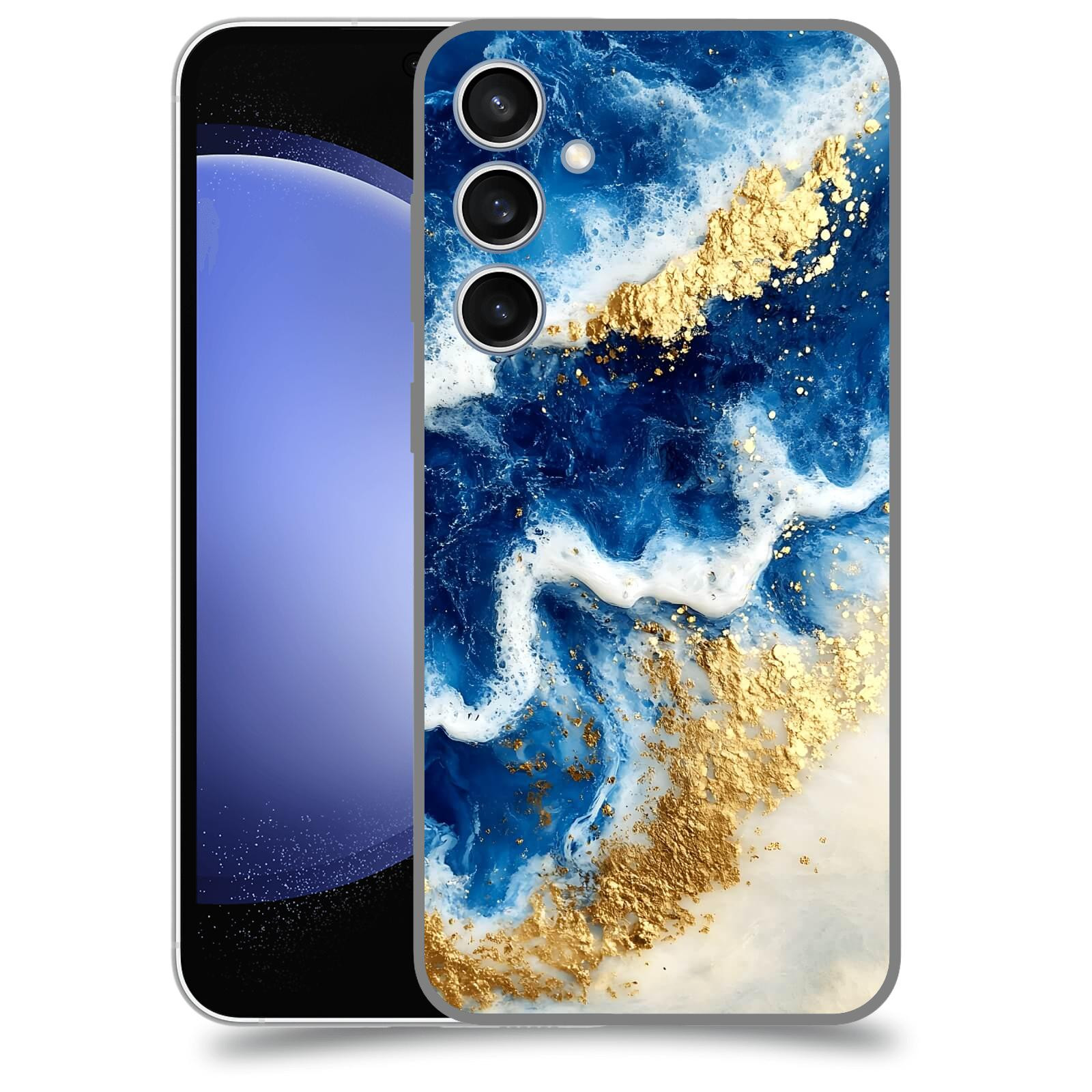 ACOVER Kryt na mobil Samsung Galaxy S23 FE - Ocean Waves I