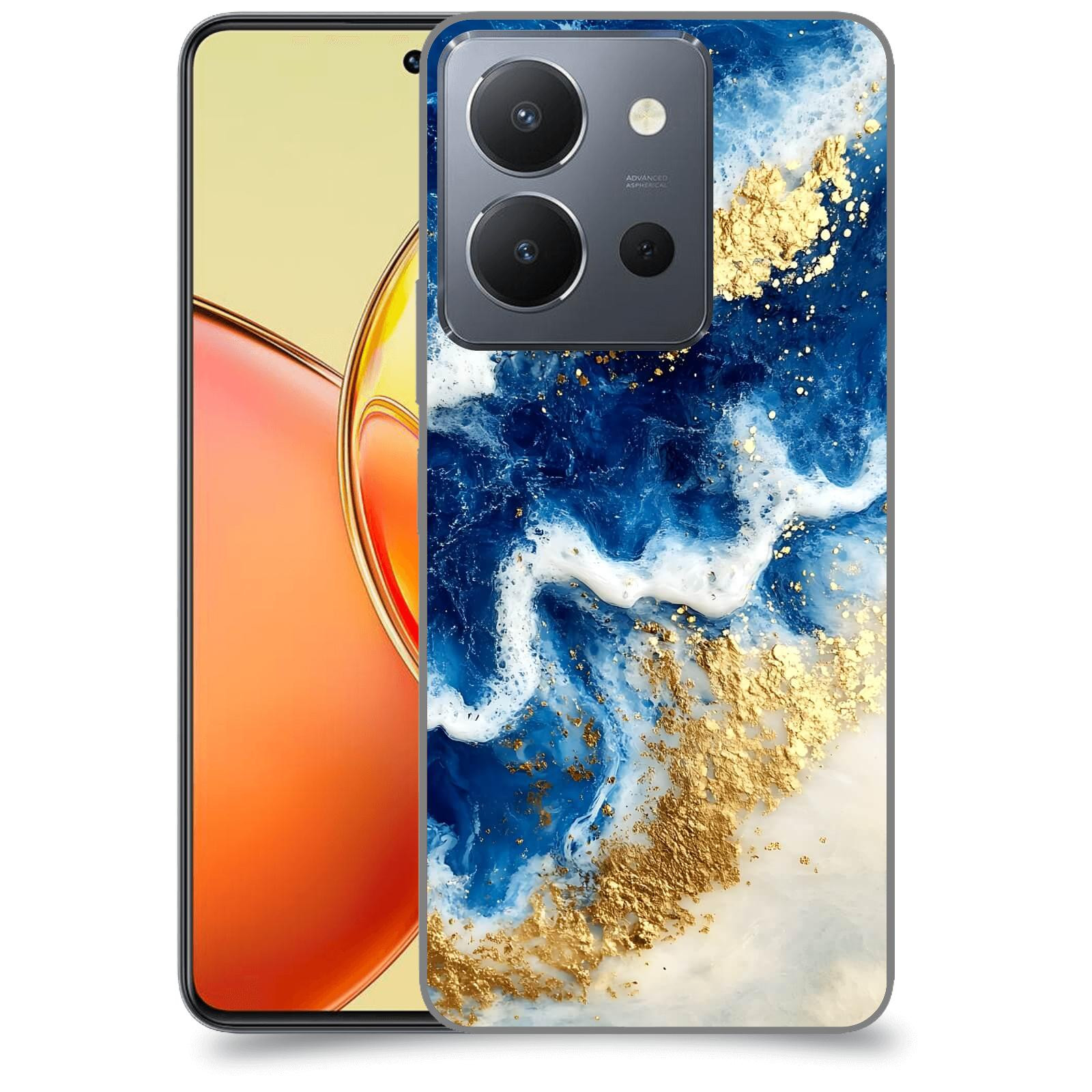 ACOVER Kryt na mobil Vivo Y36 - Ocean Waves I
