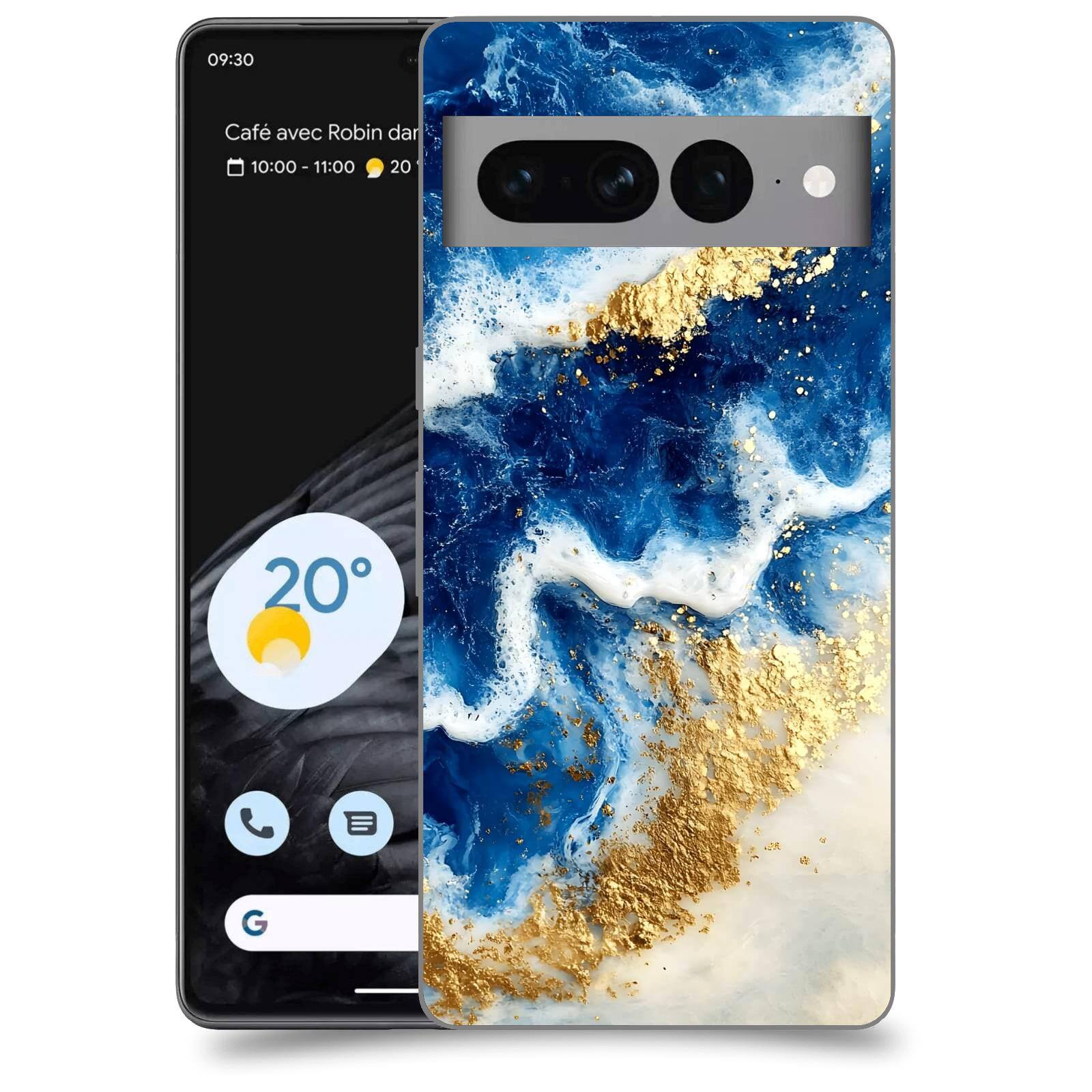 ACOVER Kryt na mobil Google pixel 7 pro - Ocean Waves I