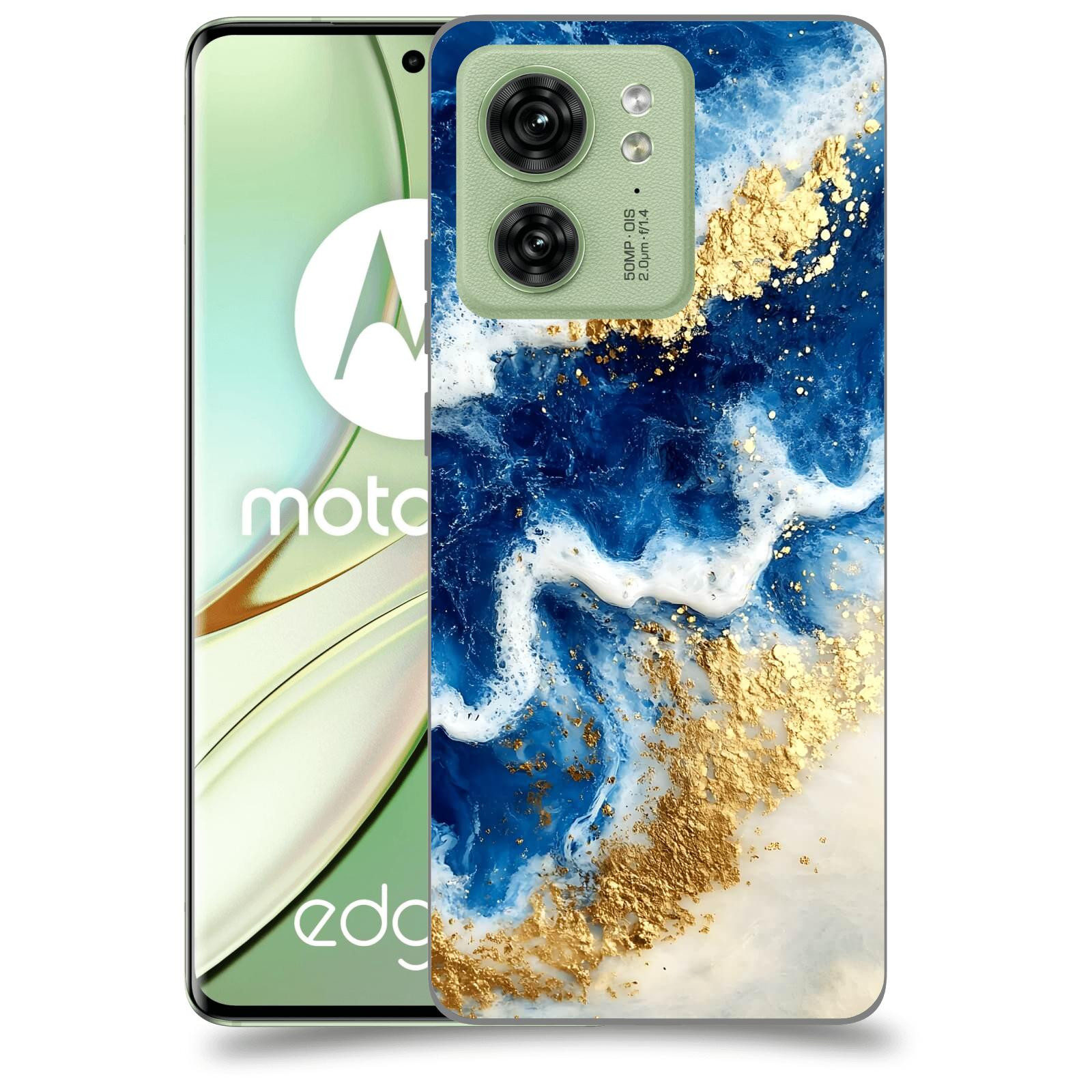 ACOVER Kryt na mobil Motorola EDGE 40 5G - Ocean Waves I
