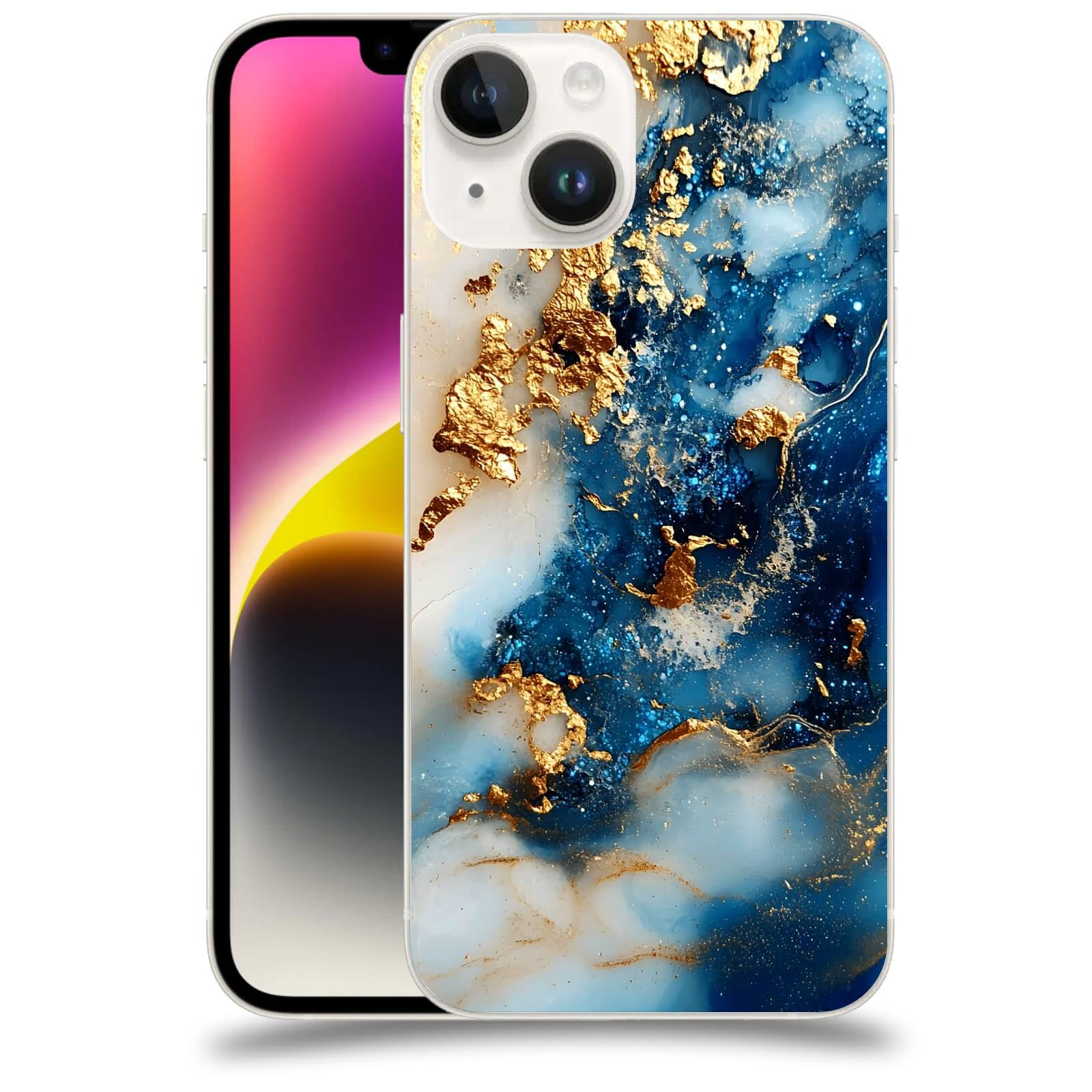 ACOVER Kryt na mobil Apple iPhone 14 - Ocean Waves II