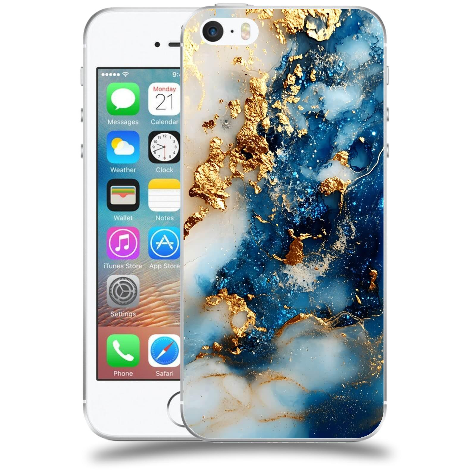 ACOVER Kryt na mobil Apple iPhone 5/5S/SE - Ocean Waves II