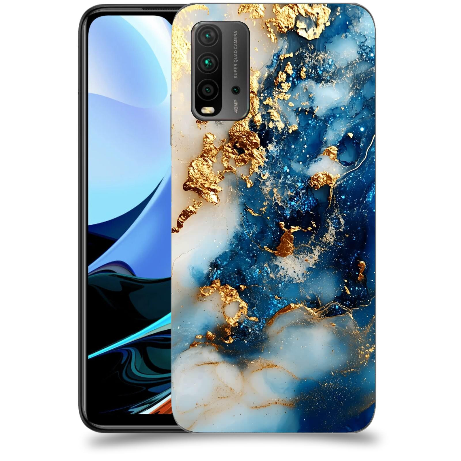 ACOVER Kryt na mobil Xiaomi Redmi 9T - Ocean Waves II