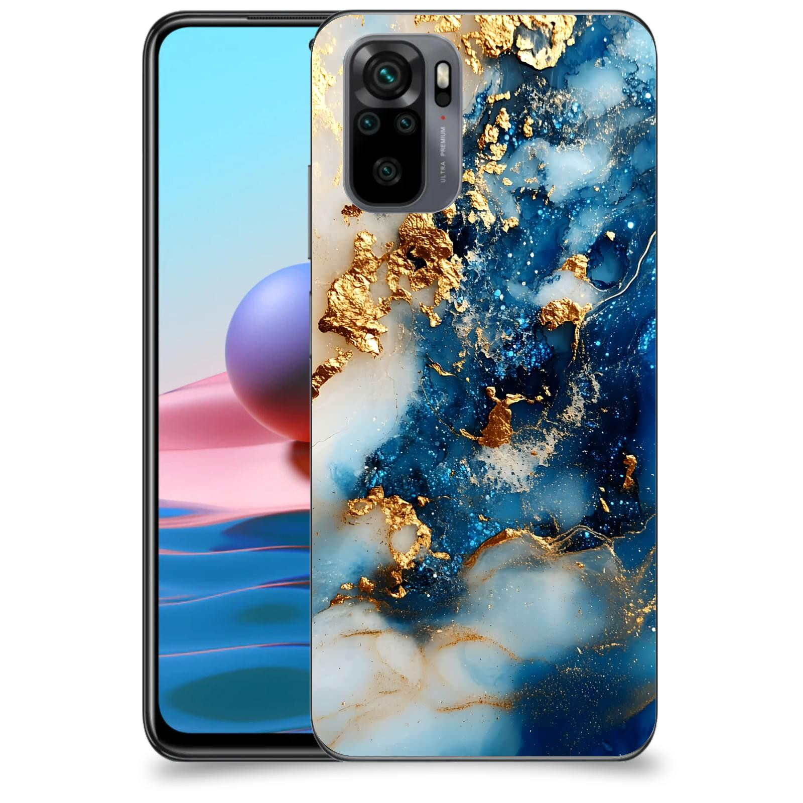 ACOVER Kryt na mobil Xiaomi Redmi Note 10 - Ocean Waves II