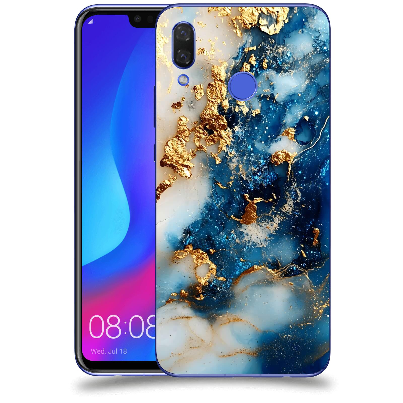 ACOVER Kryt na mobil Huawei Nova 3 - Ocean Waves II