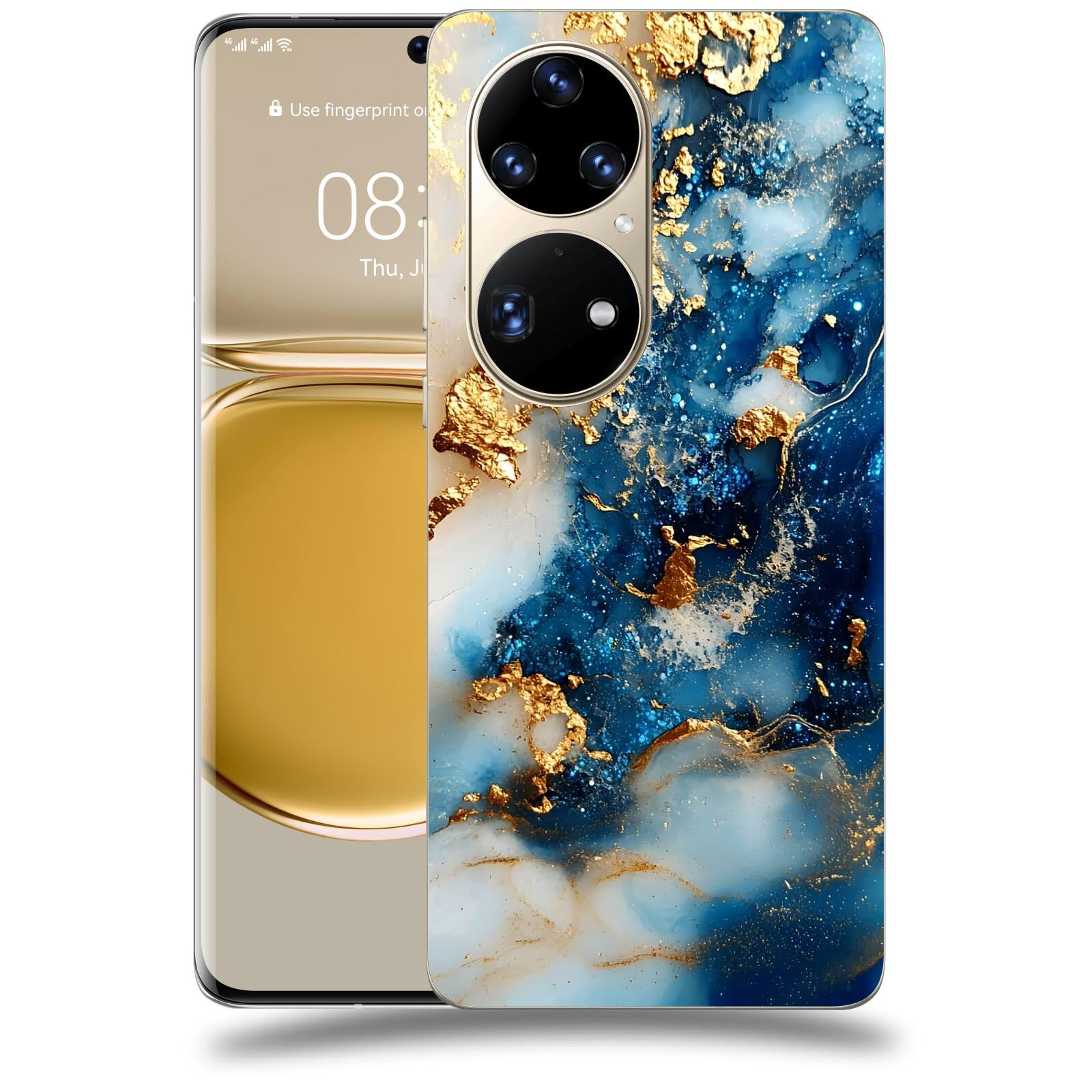ACOVER Kryt na mobil Huawei P50 - Ocean Waves II