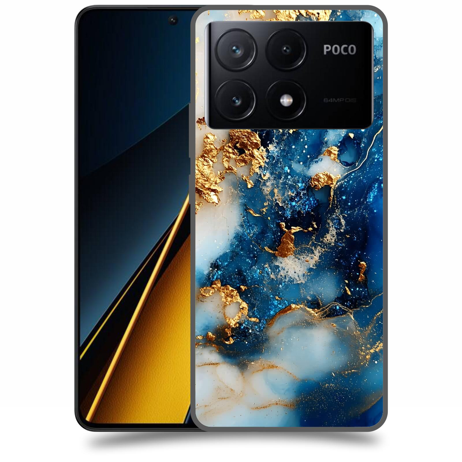 ACOVER Kryt na mobil Poco X6 Pro 5G - Ocean Waves II
