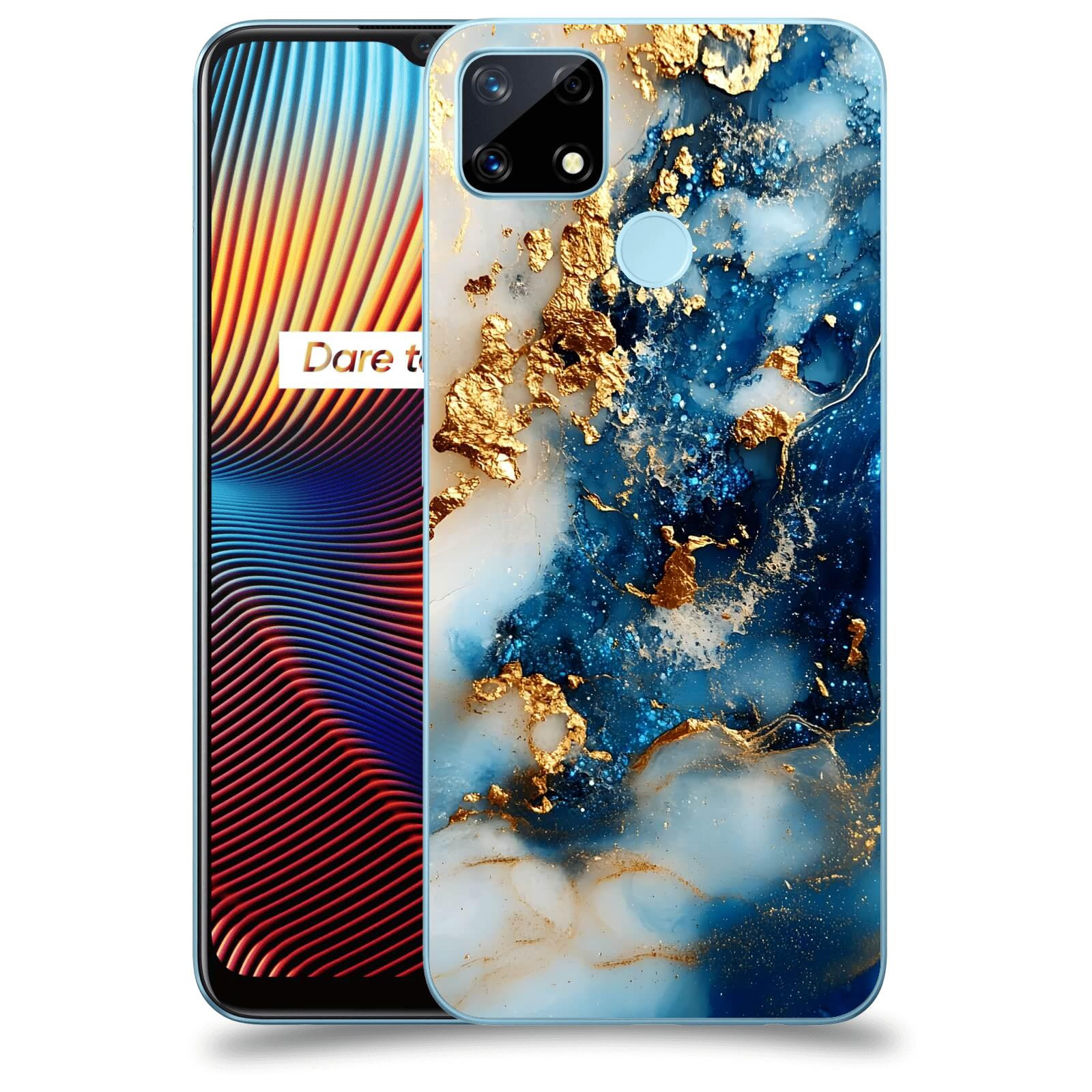 ACOVER Kryt na mobil Realme 7i - Ocean Waves II