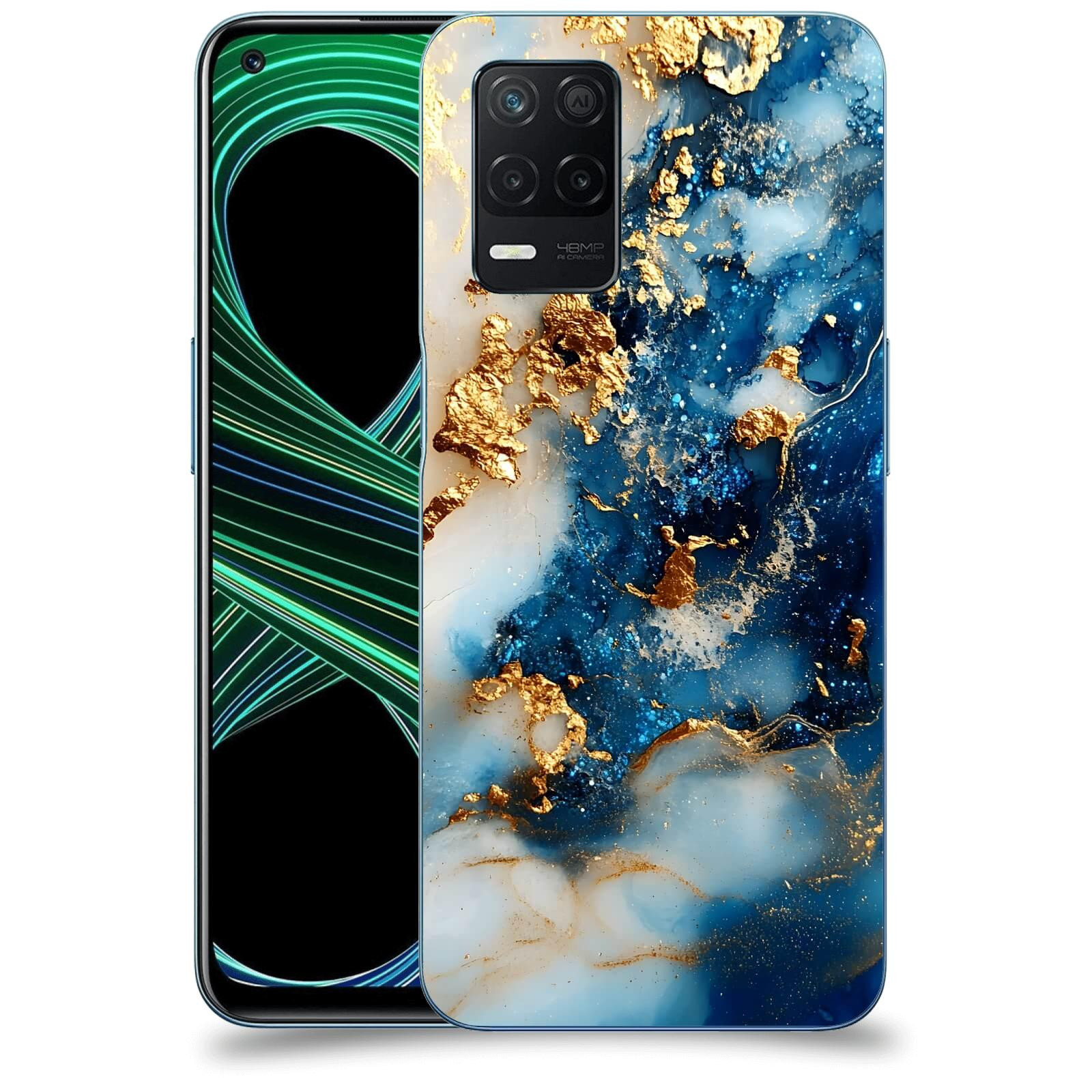 ACOVER Kryt na mobil Realme 8 5G - Ocean Waves II