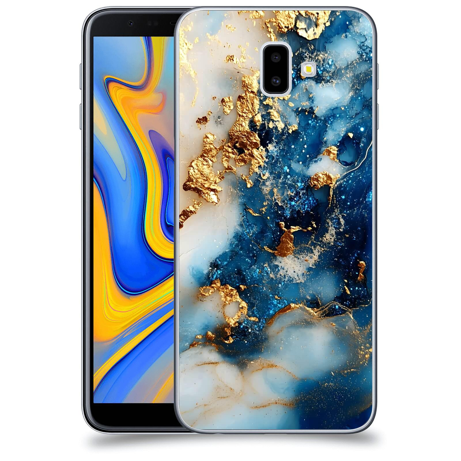 ACOVER Kryt na mobil Samsung Galaxy J6+ J610F - Ocean Waves II