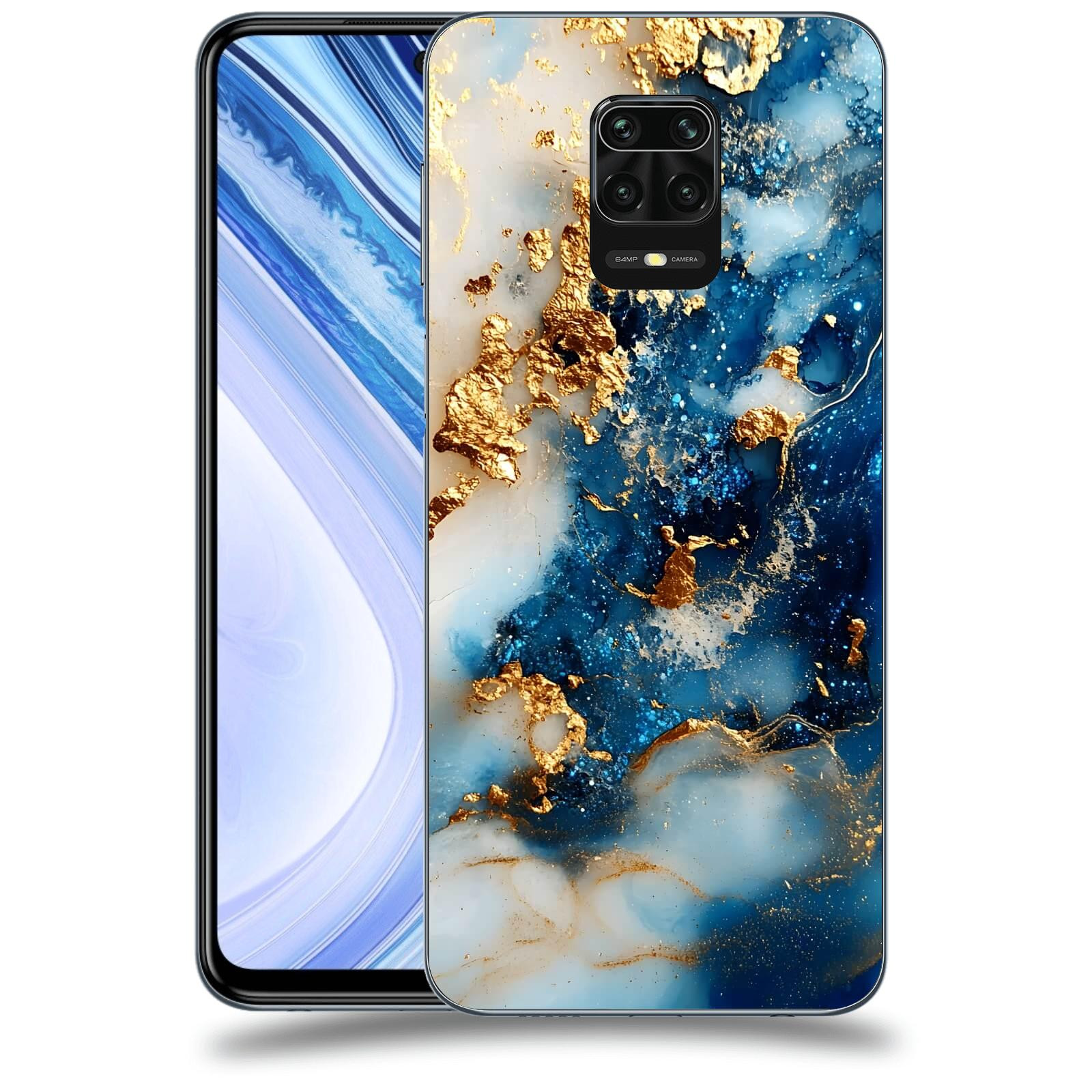ACOVER Kryt na mobil Xiaomi Redmi Note 9 Pro - Ocean Waves II