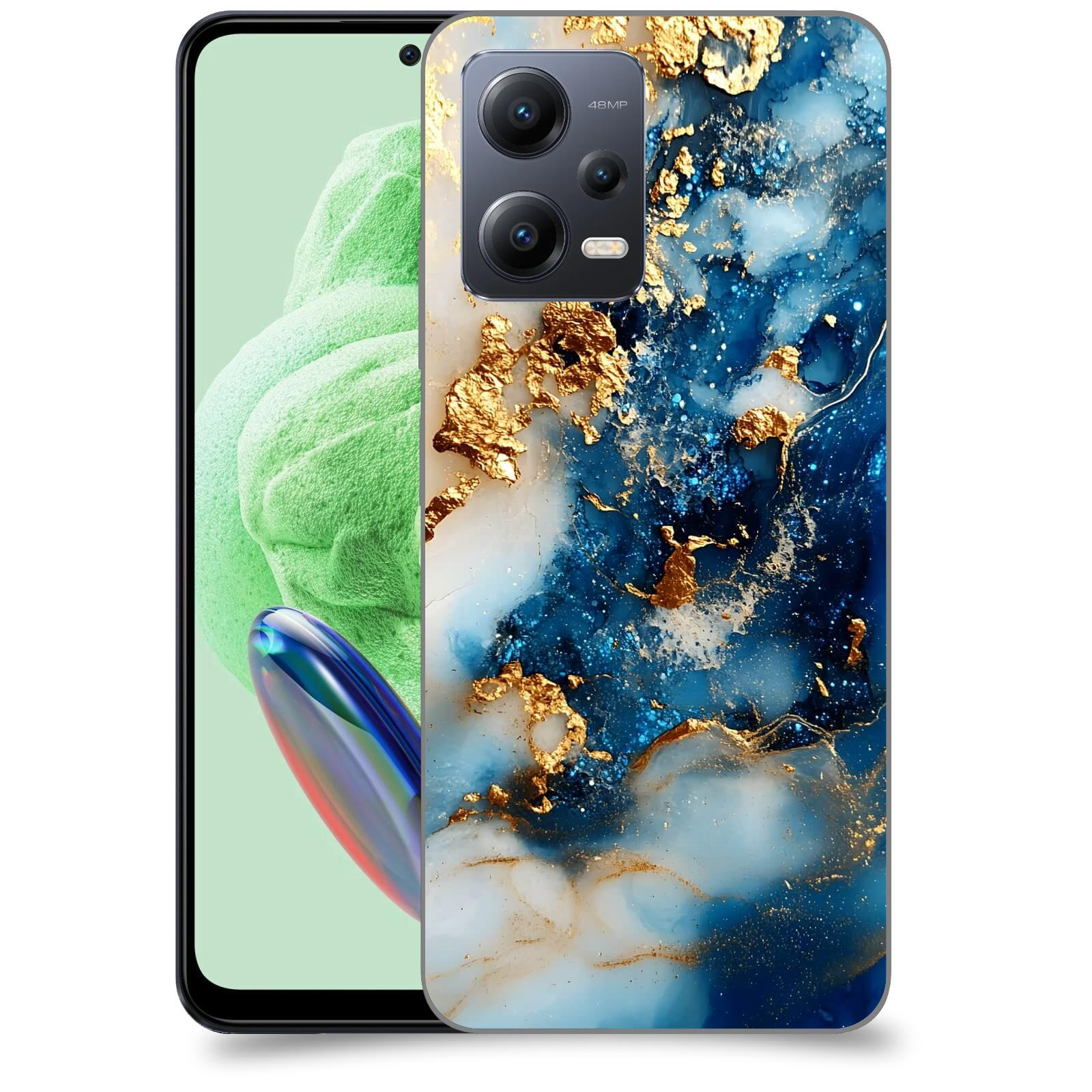 ACOVER Kryt na mobil Xiaomi Redmi Note 12 PRO 5G - Ocean Waves II