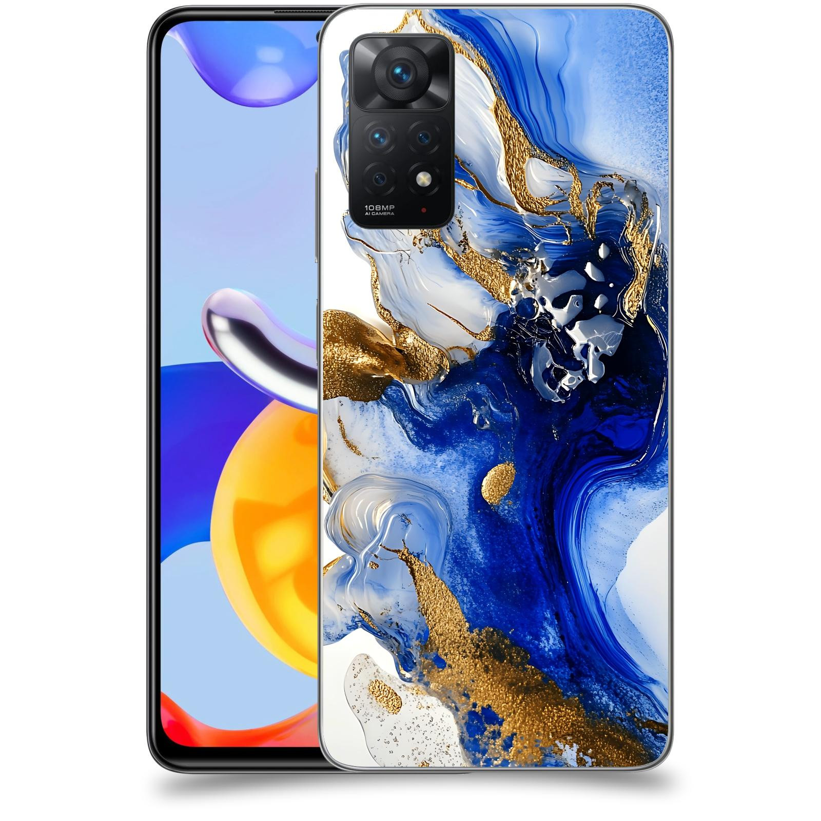 ACOVER Kryt na mobil Xiaomi Redmi Note 11 Pro - Ocean Waves III