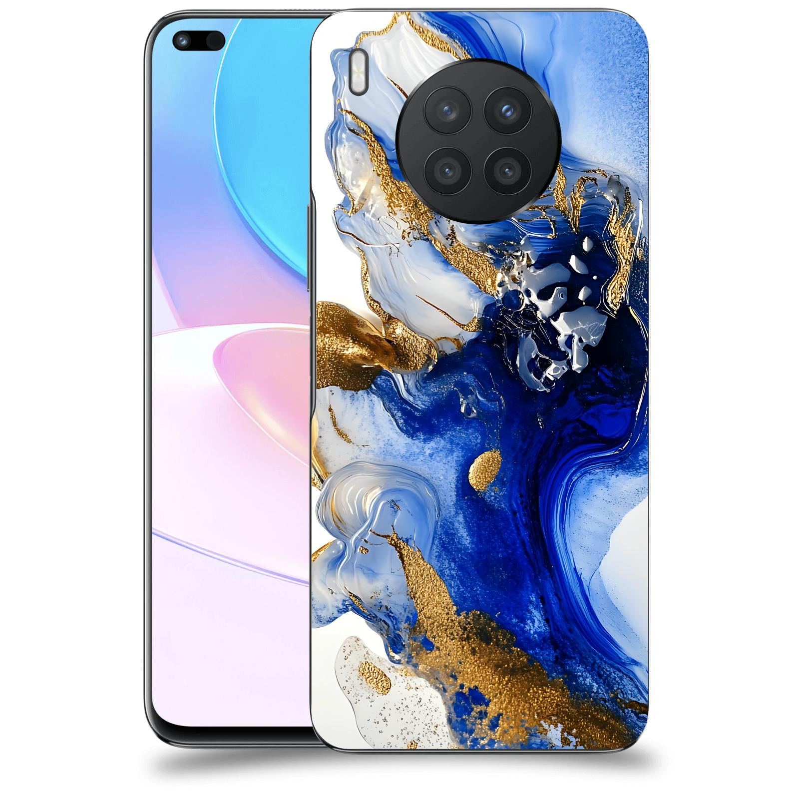 ACOVER Kryt na mobil Honor 50 Lite - Ocean Waves III