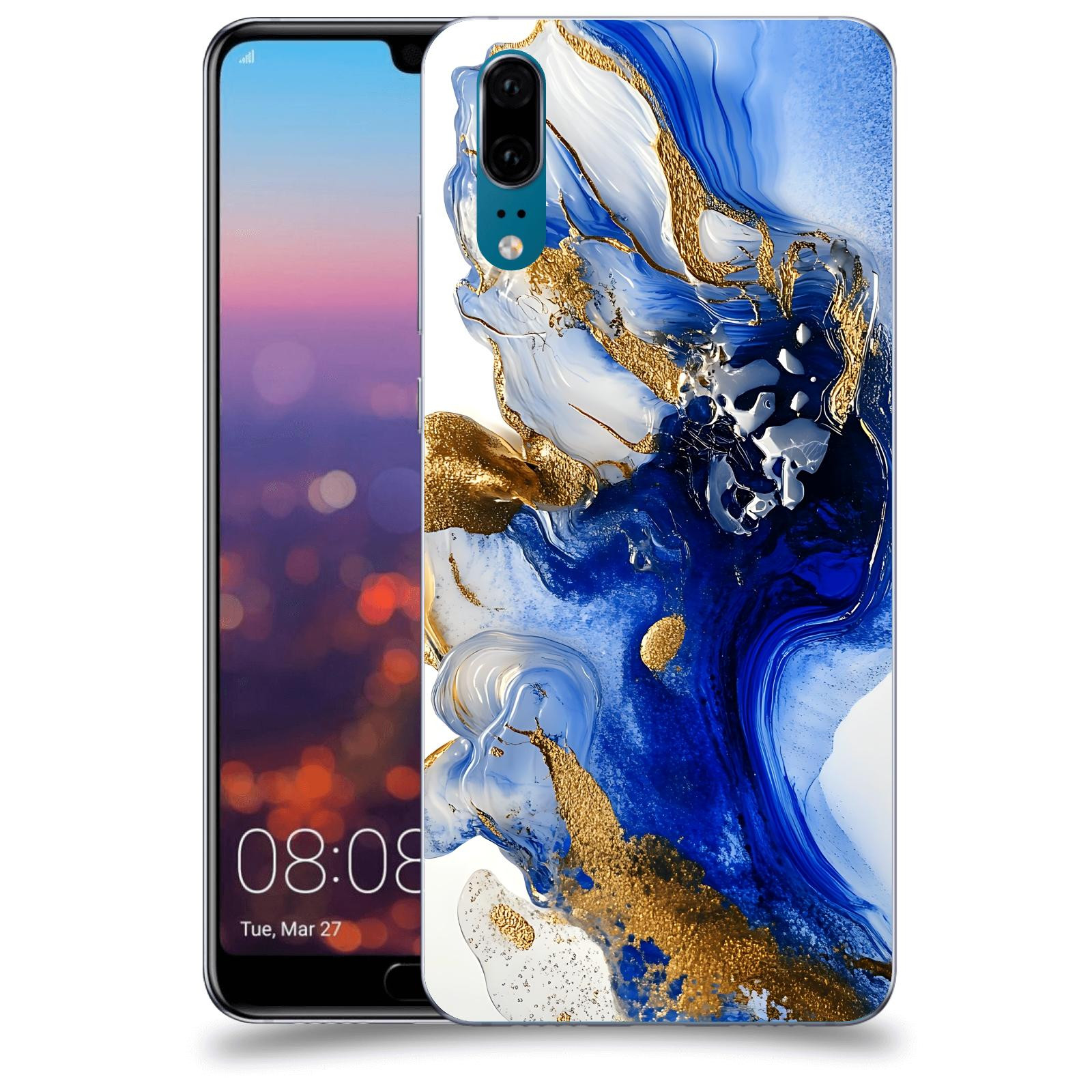 ACOVER Kryt na mobil Huawei P20 - Ocean Waves III