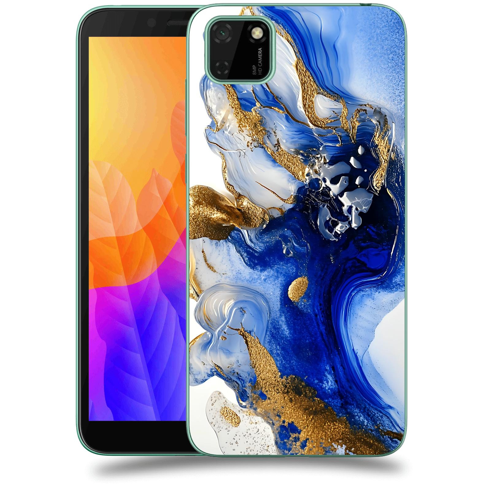 ACOVER Kryt na mobil Huawei Y5P - Ocean Waves III
