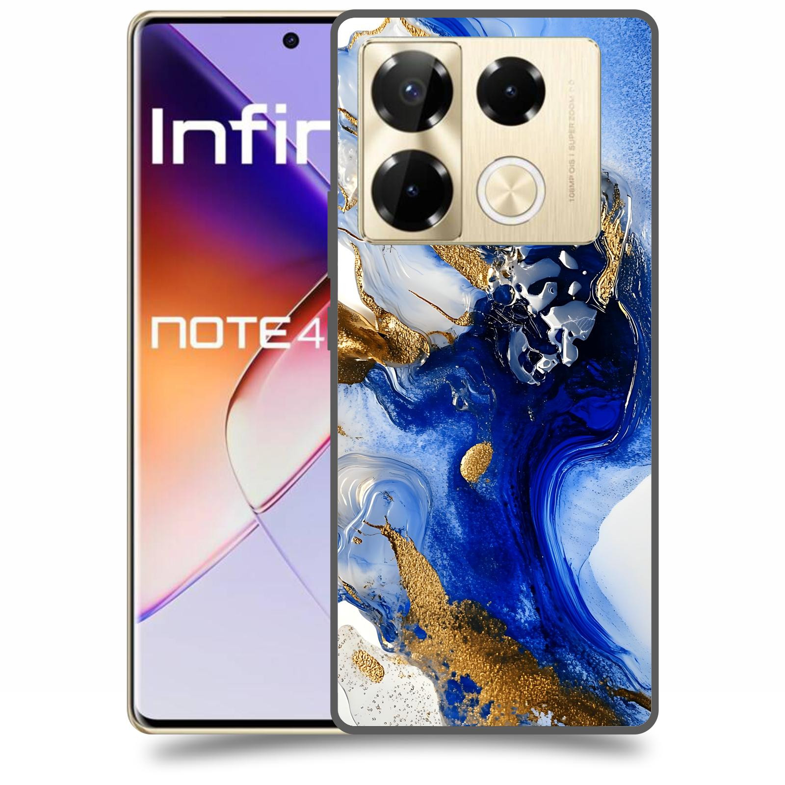 ACOVER Kryt na mobil Infinix Note 40 PRO - Ocean Waves III