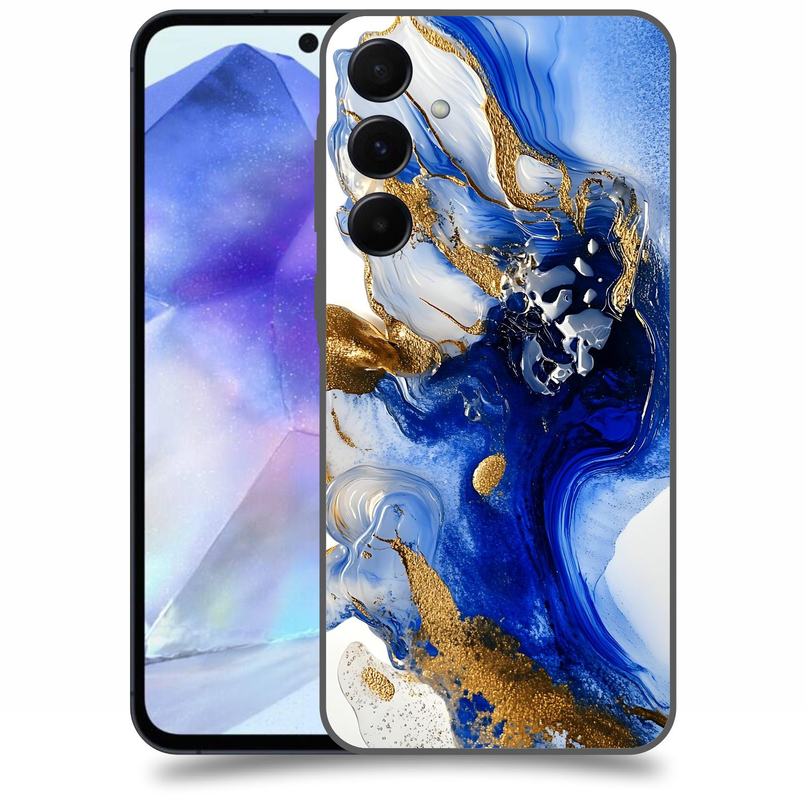 ACOVER Kryt na mobil Samsung Galaxy A55 5G - Ocean Waves III