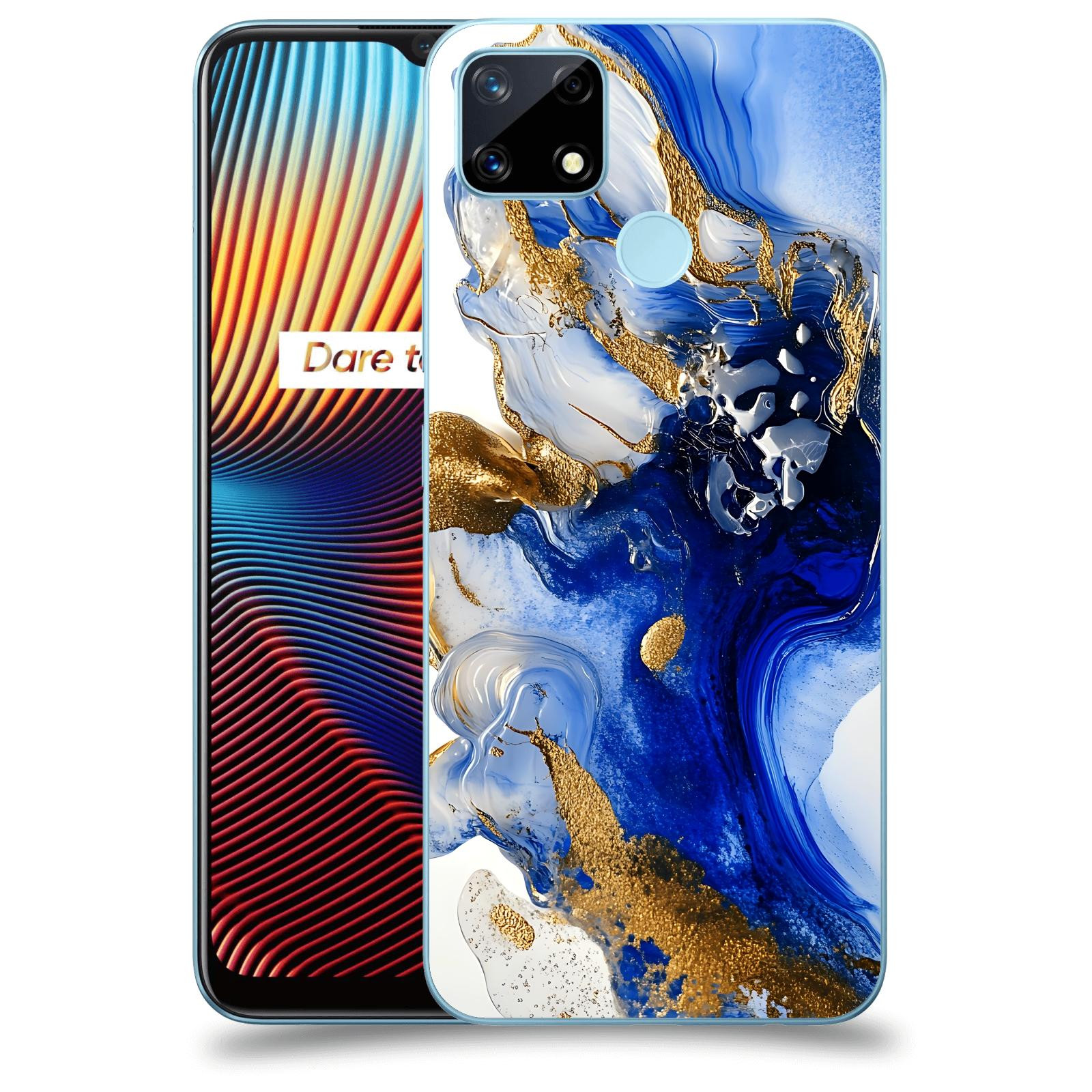 ACOVER Kryt na mobil Realme 7i - Ocean Waves III