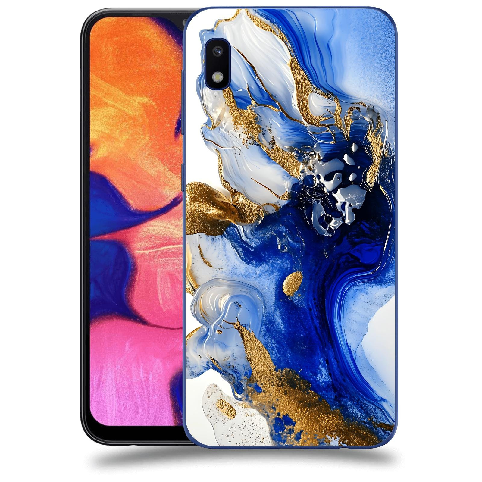 ACOVER Kryt na mobil Samsung Galaxy A10 A105F - Ocean Waves III