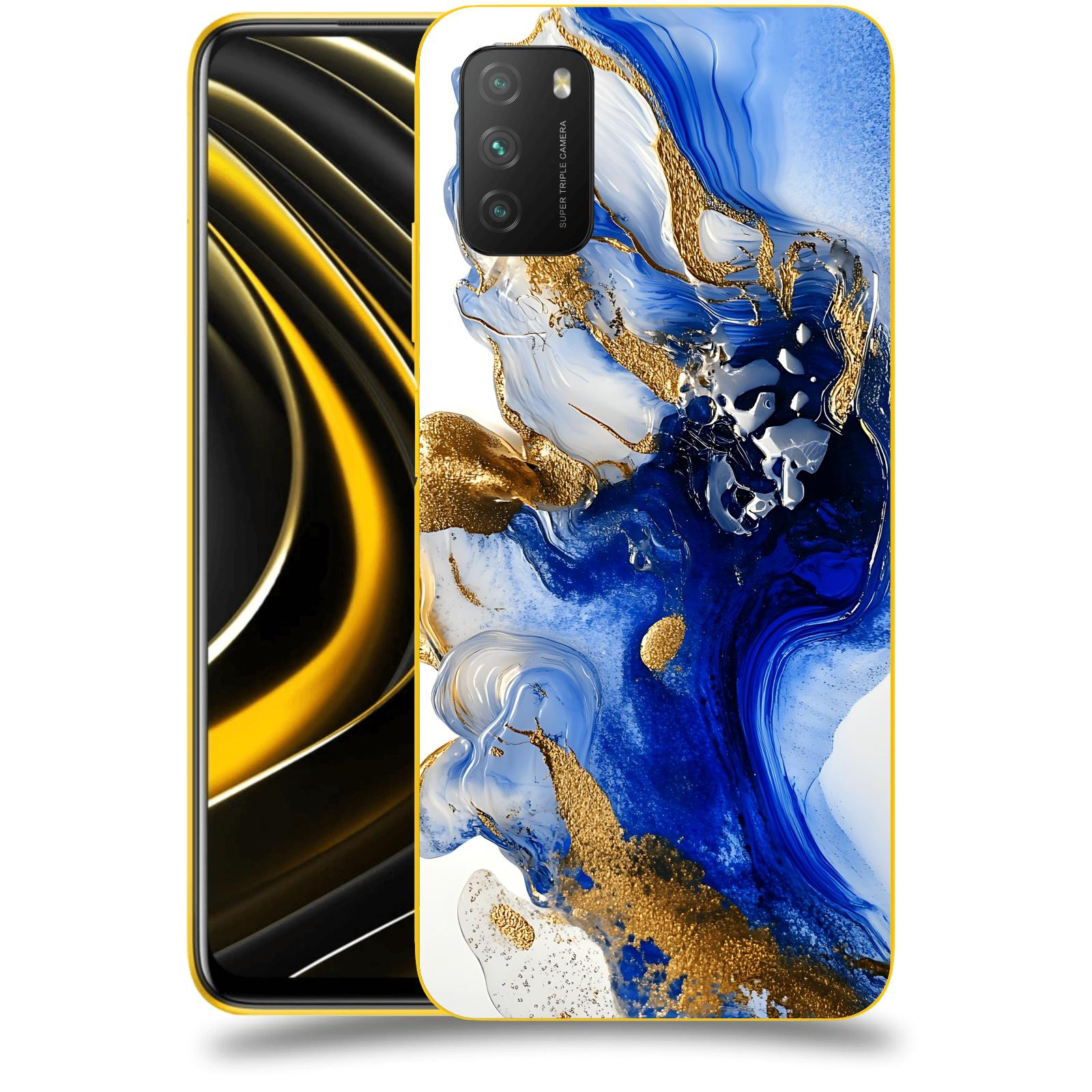 ACOVER Kryt na mobil Xiaomi Poco M3 - Ocean Waves III