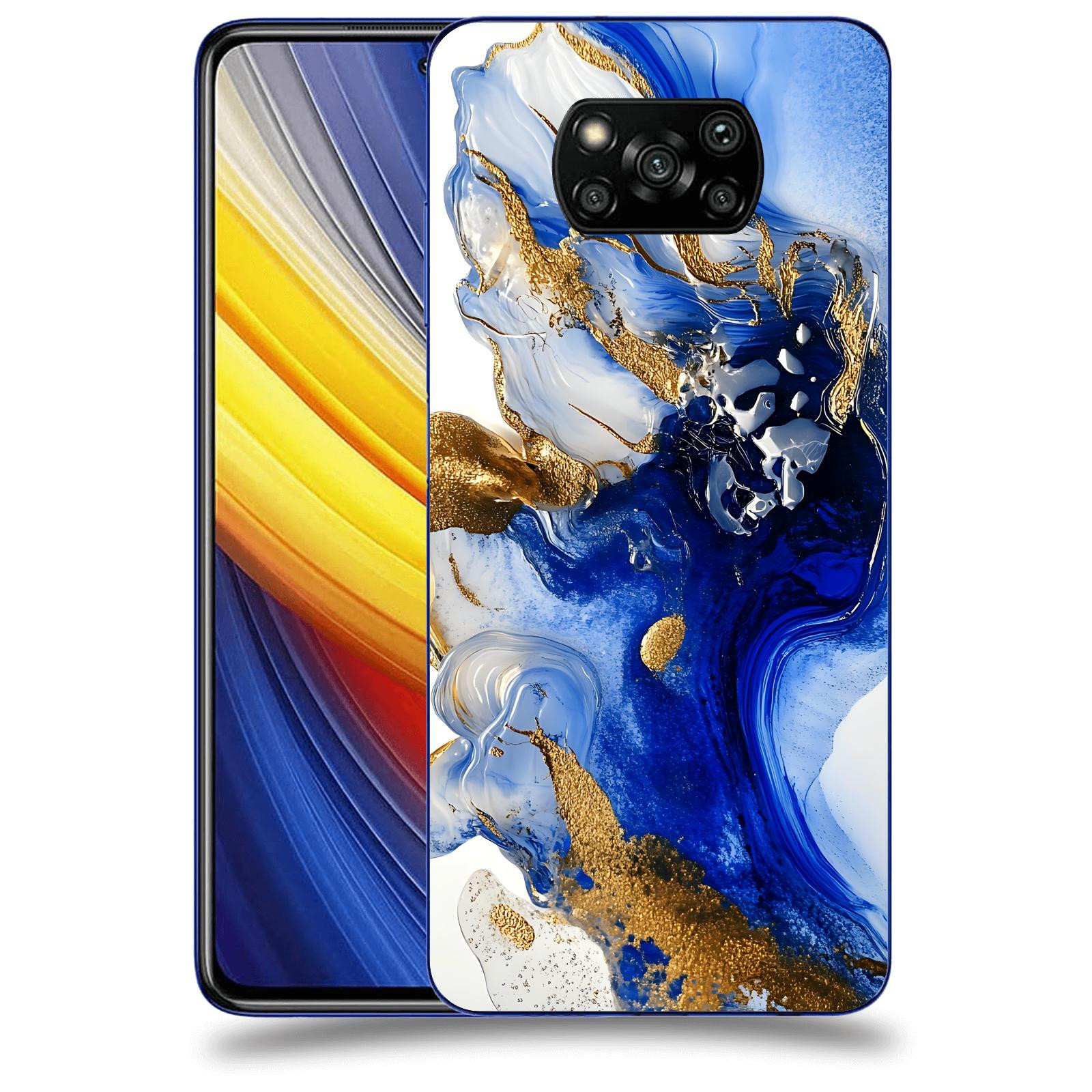 ACOVER Kryt na mobil Xiaomi Poco X3 Pro - Ocean Waves III
