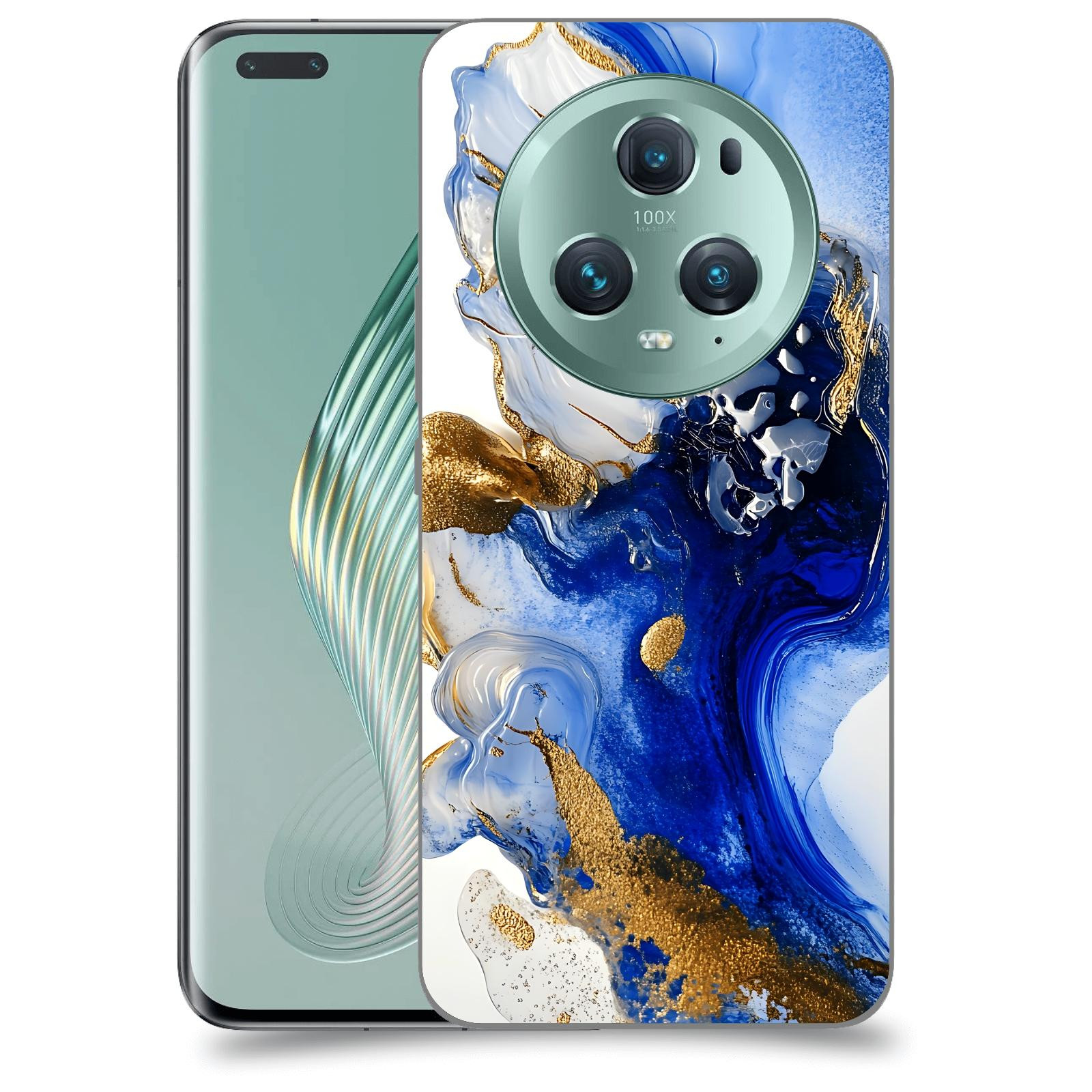 ACOVER Kryt na mobil Honor Magic5 Pro - Ocean Waves III