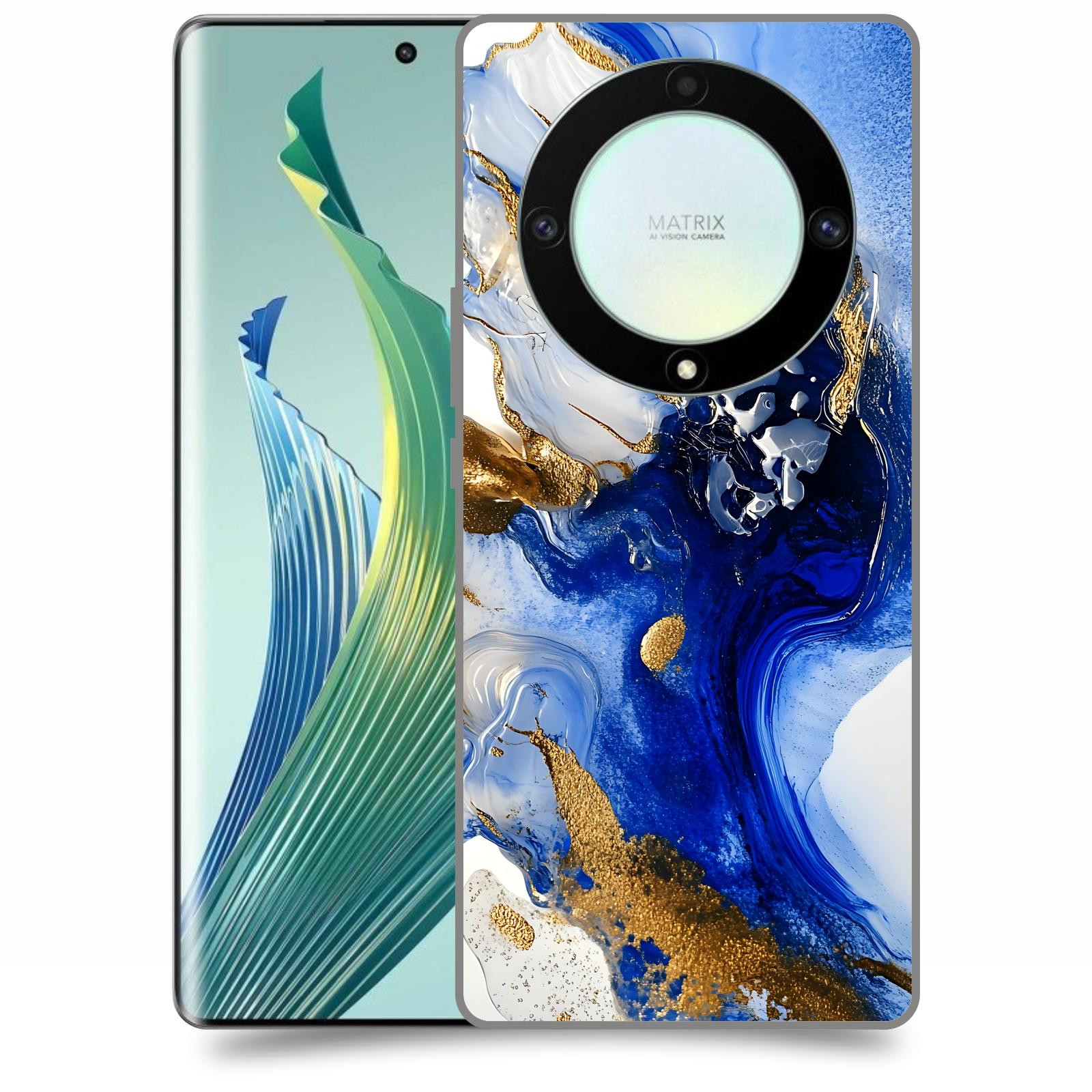 ACOVER Kryt na mobil Honor Magic 5 Lite 5G - Ocean Waves III