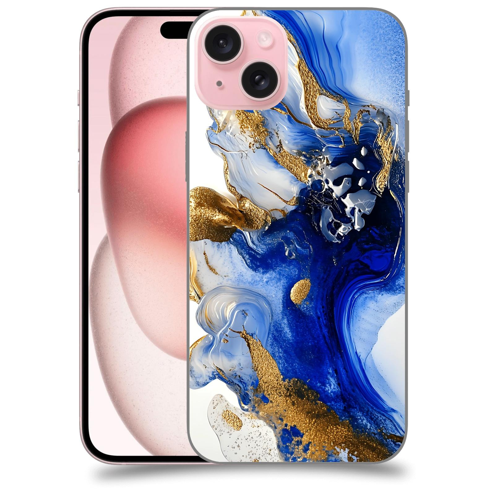 ACOVER Kryt na mobil Apple iPhone 15 plus - Ocean Waves III