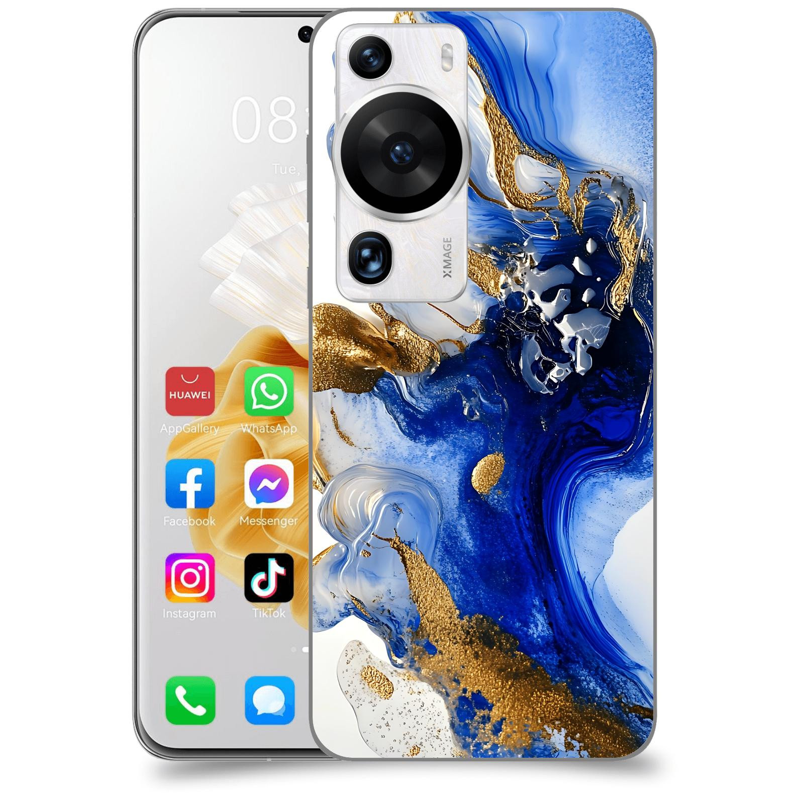 ACOVER Kryt na mobil Huawei P60 Pro - Ocean Waves III