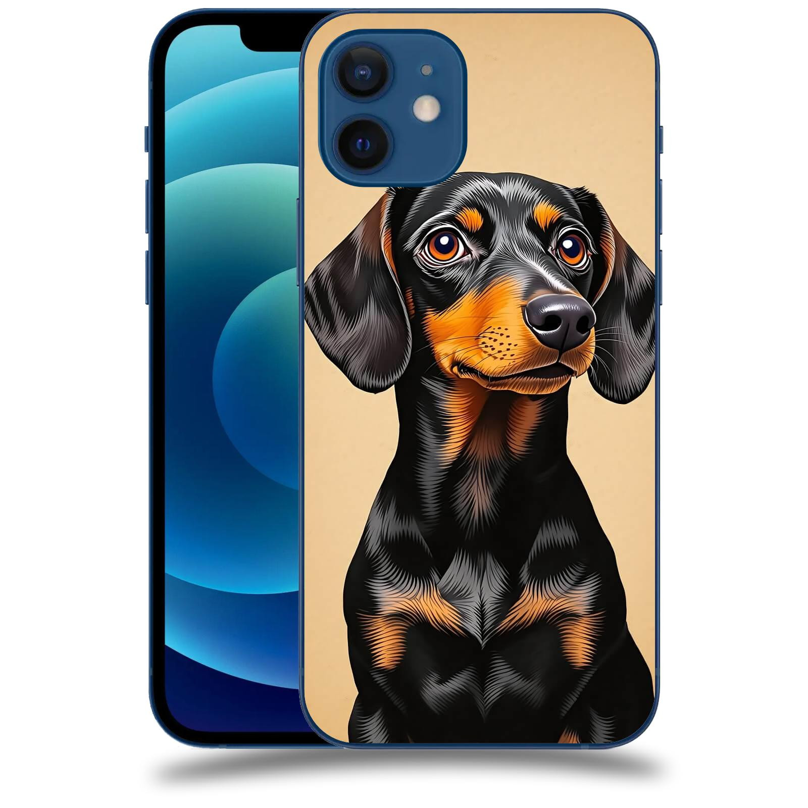 ACOVER Kryt na mobil Apple iPhone 12 - Dachshund I