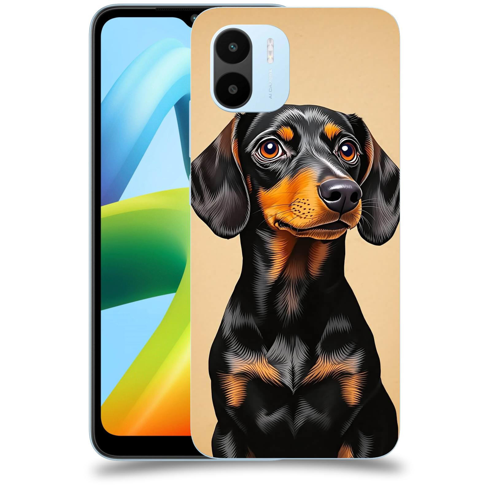 ACOVER Kryt na mobil Xiaomi Redmi A1 - Dachshund I