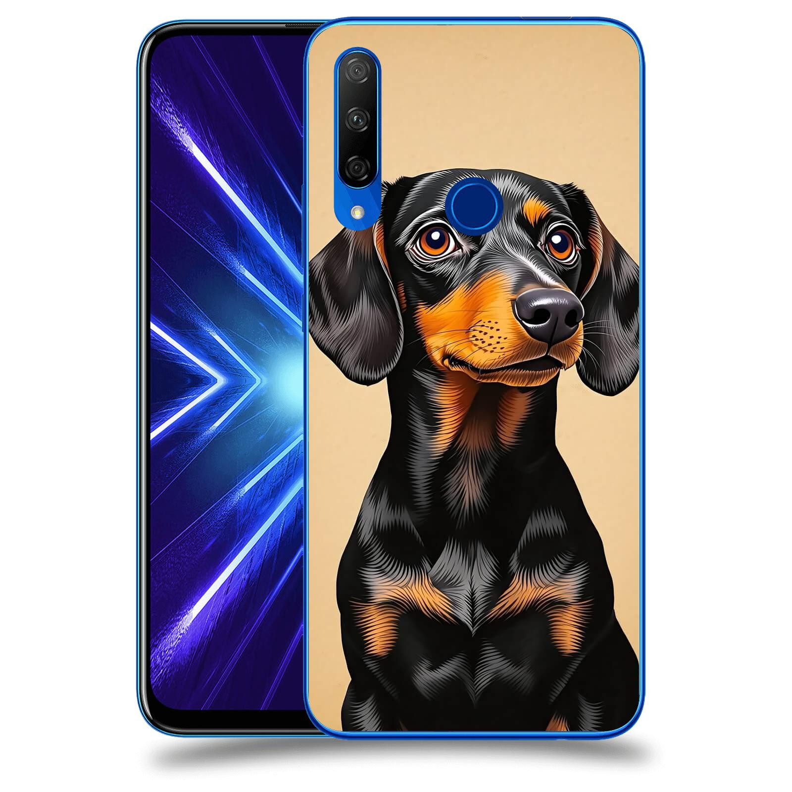 ACOVER Kryt na mobil Honor 9X - Dachshund I