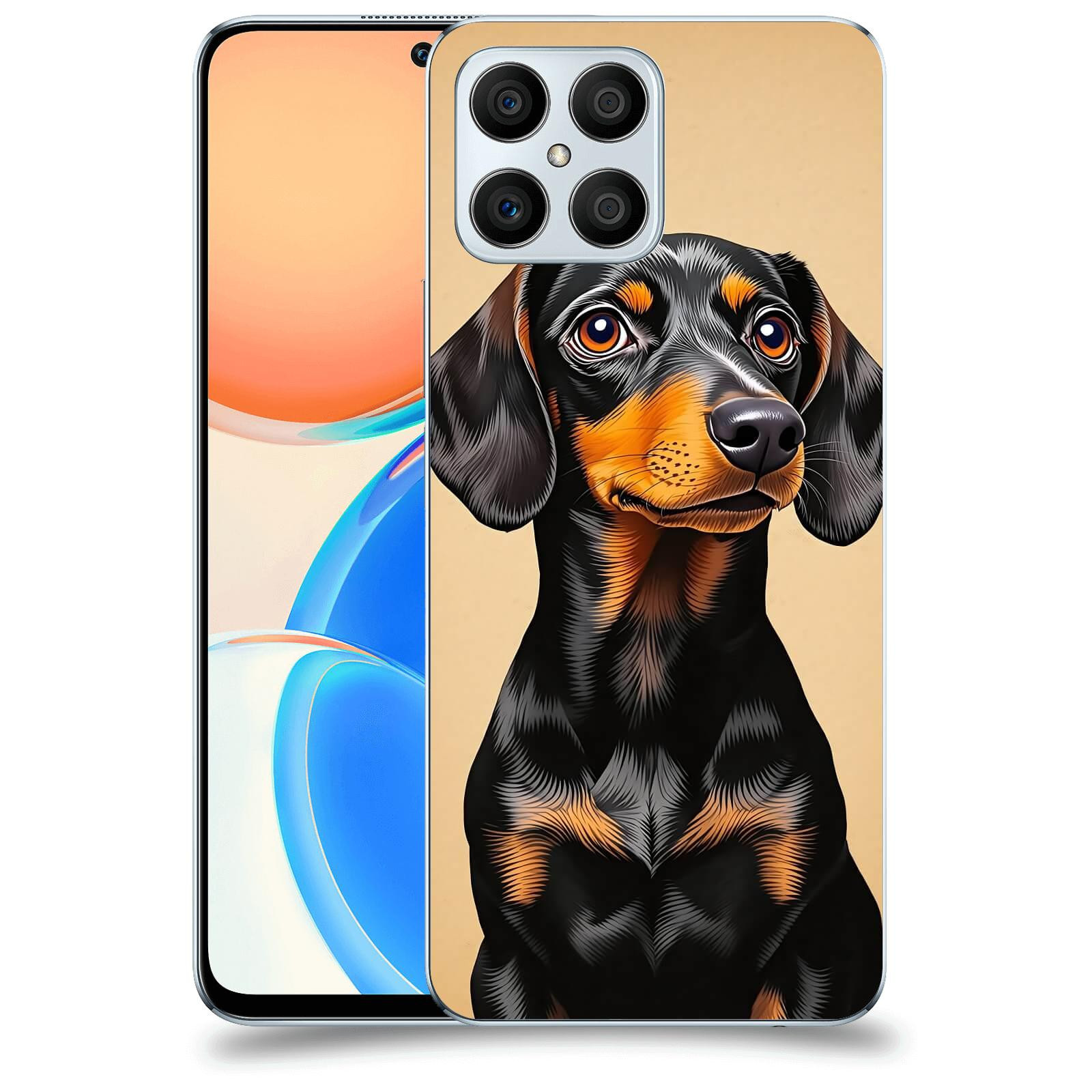 ACOVER Kryt na mobil Honor X8 5G - Dachshund I