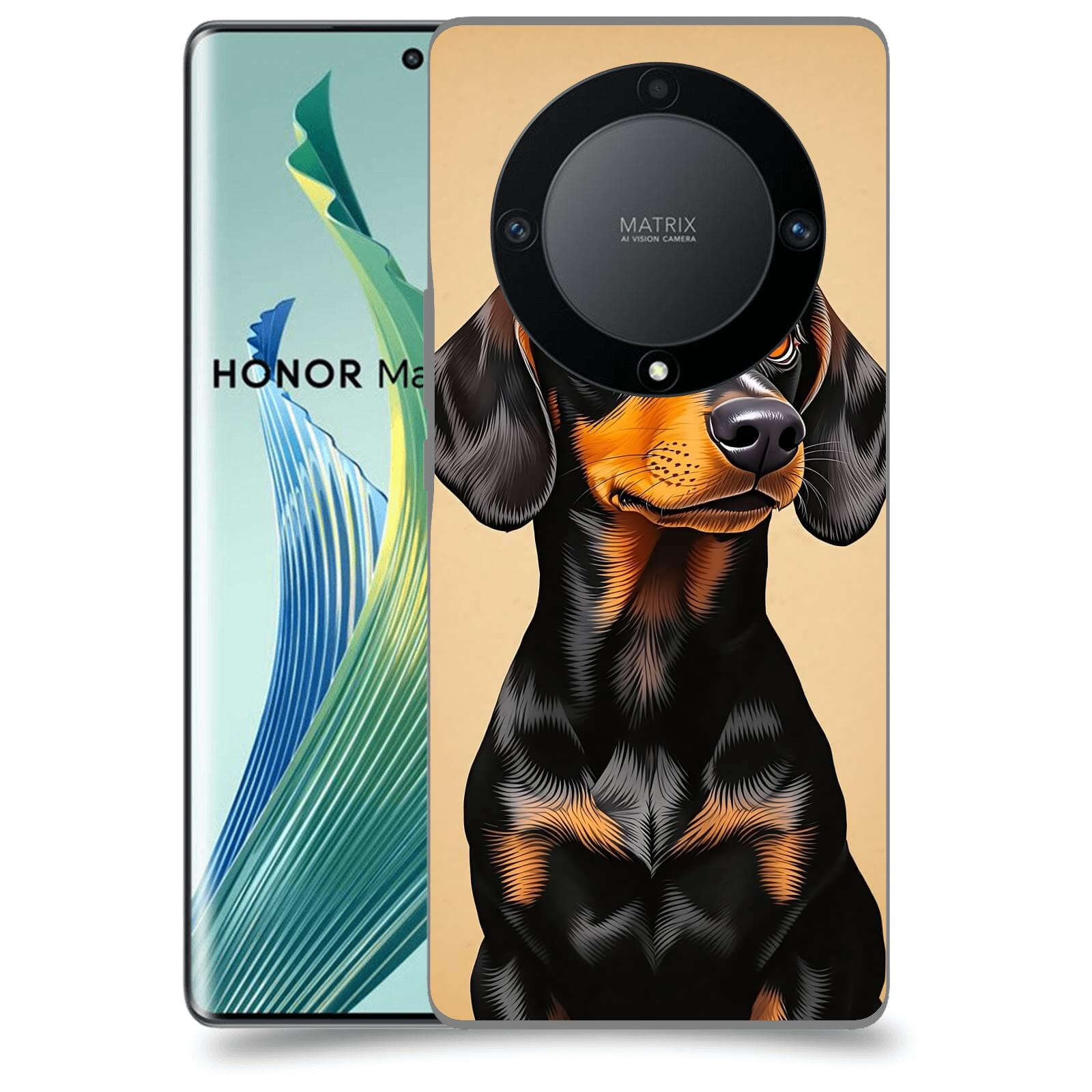ACOVER Kryt na mobil Honor 90 Lite - Dachshund I