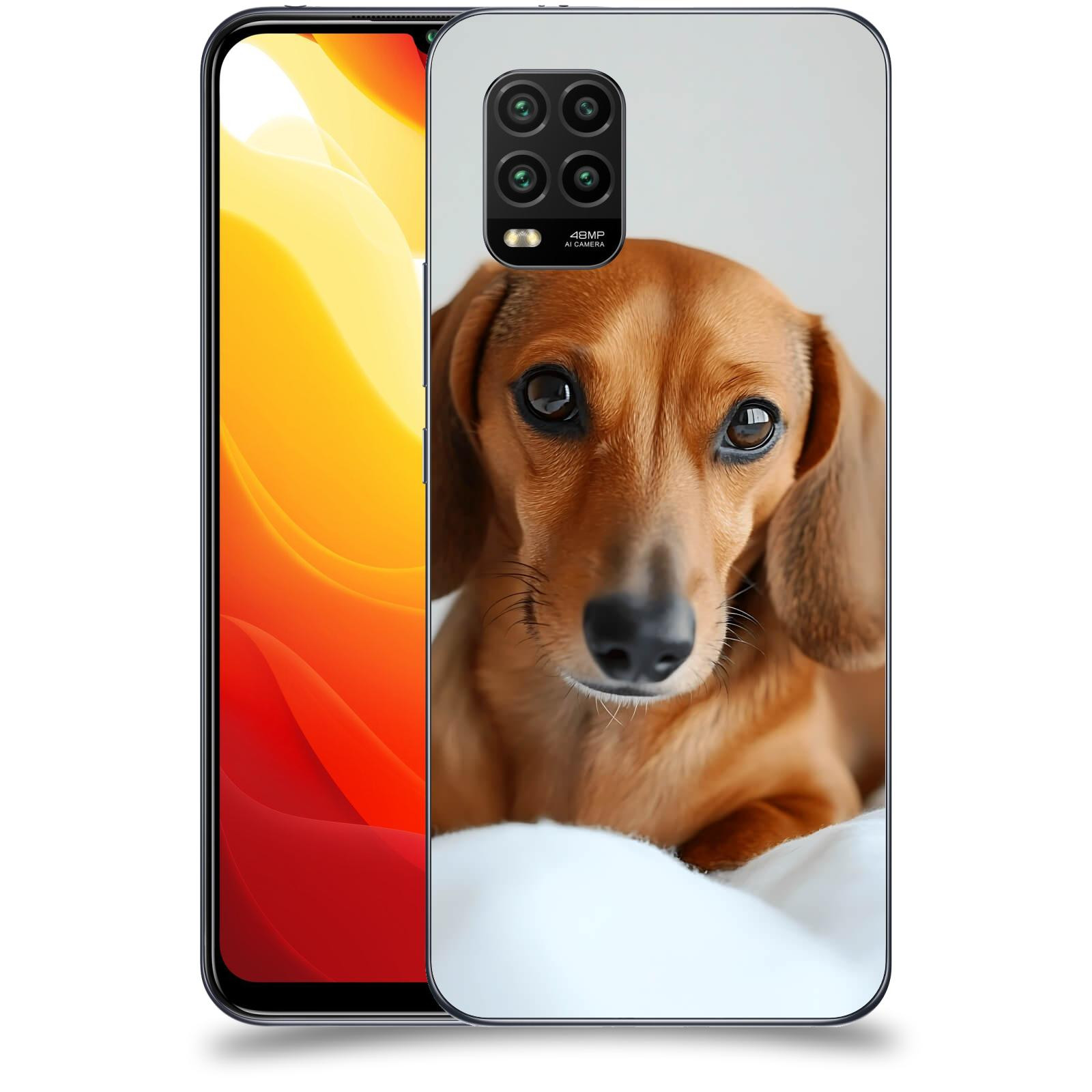 ACOVER Kryt na mobil Xiaomi Mi 10 Lite - Dachshund II