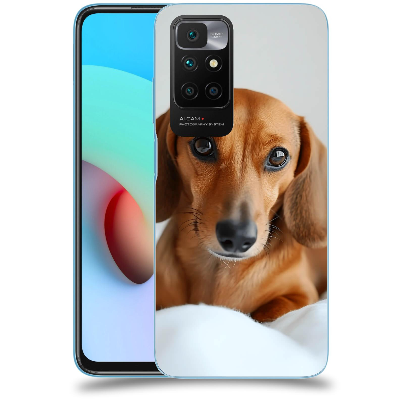 ACOVER Kryt na mobil Xiaomi Redmi 10 (2022) - Dachshund II