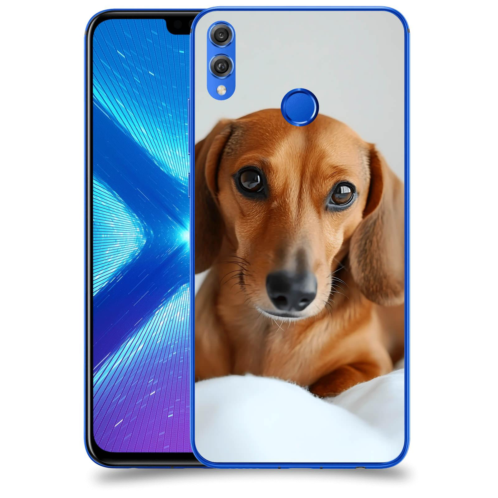 ACOVER Kryt na mobil Honor 8X - Dachshund II