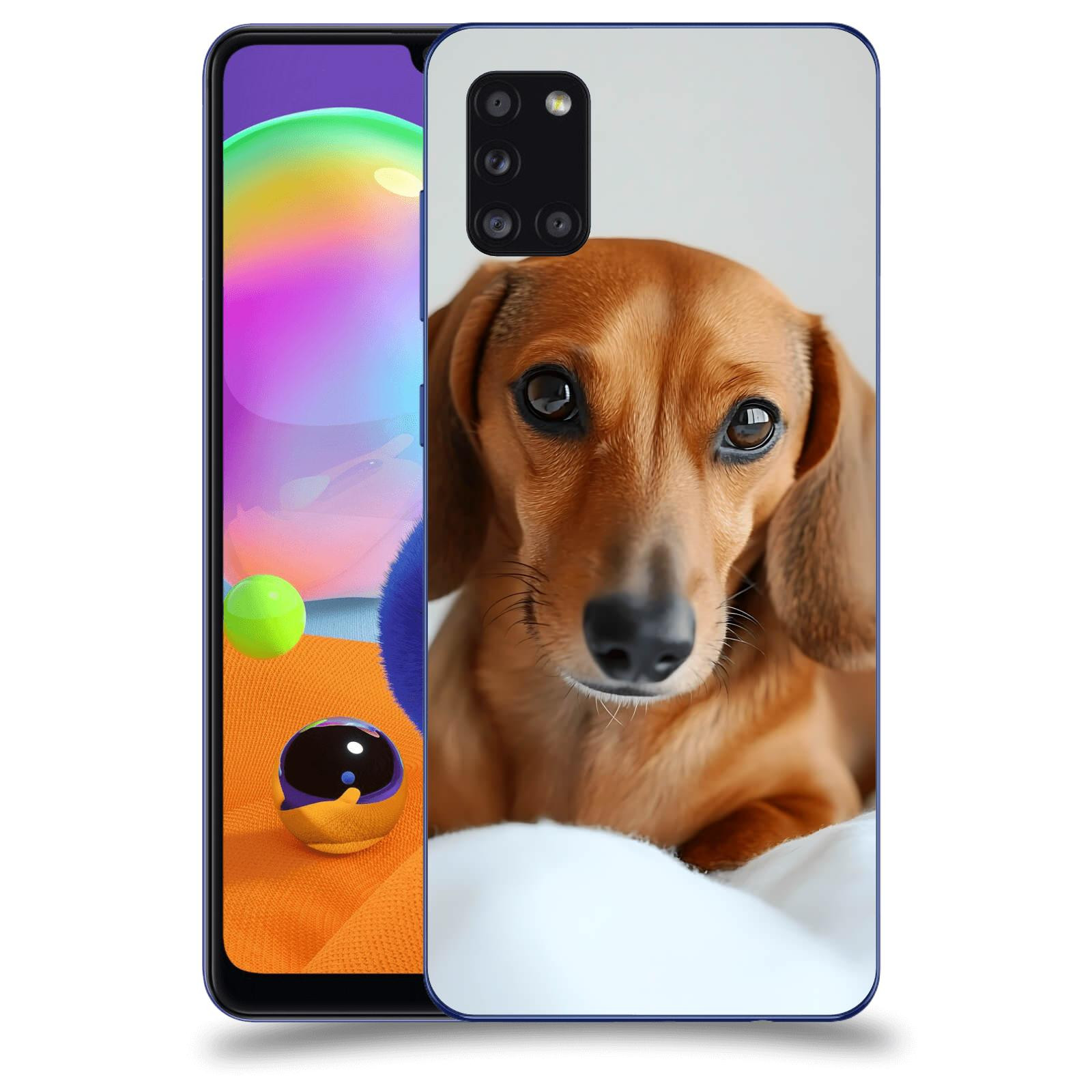 ACOVER Kryt na mobil Samsung Galaxy A31 A315F - Dachshund II