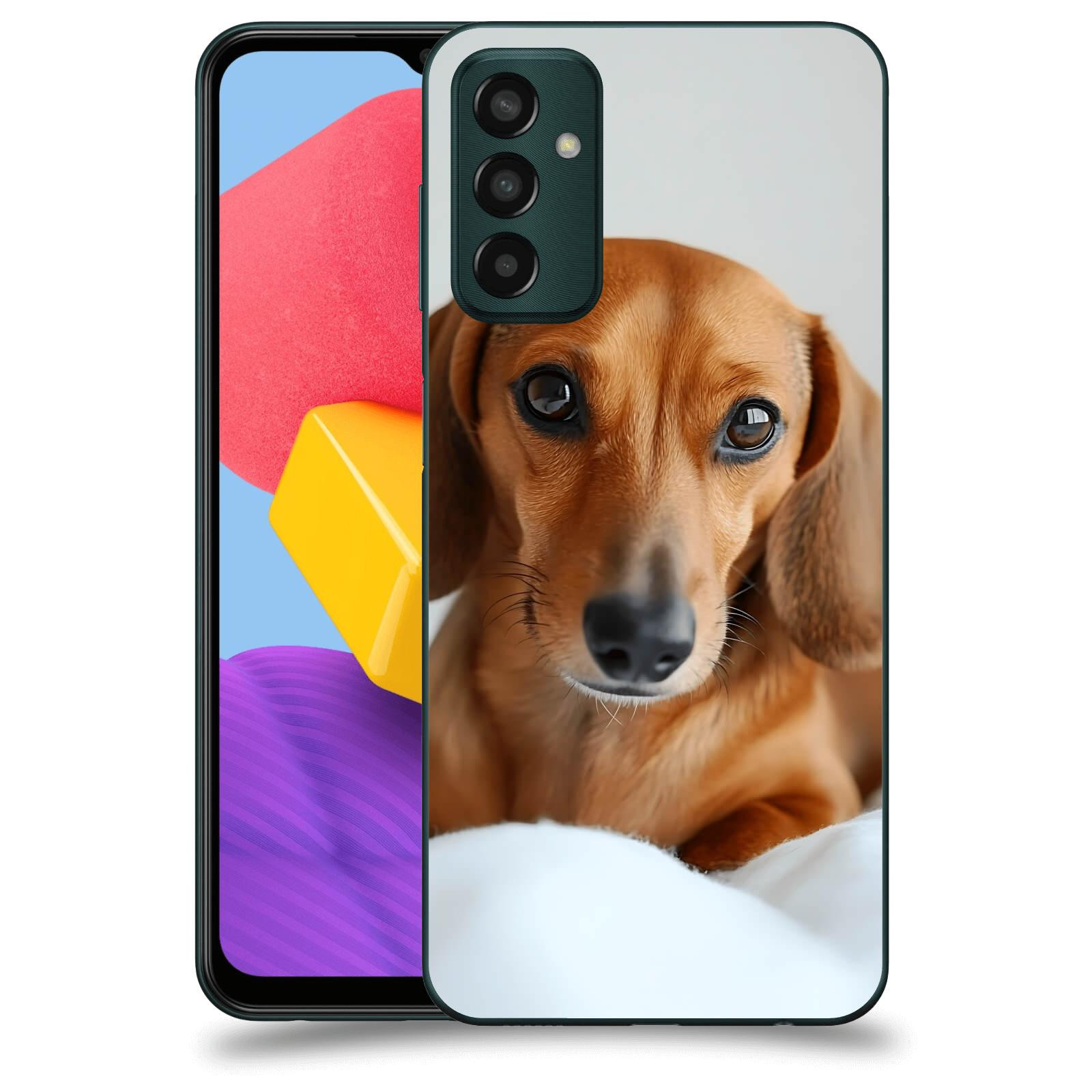 ACOVER Kryt na mobil Samsung Galaxy M13 M135F - Dachshund II